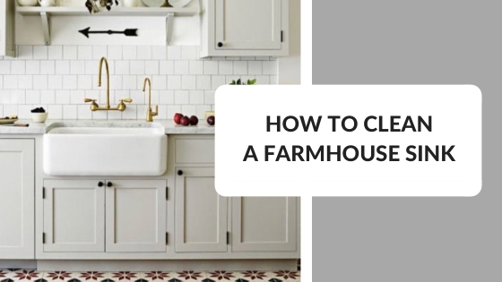 Cleaning our Farmhouse Sink — I'm a Work in Progress