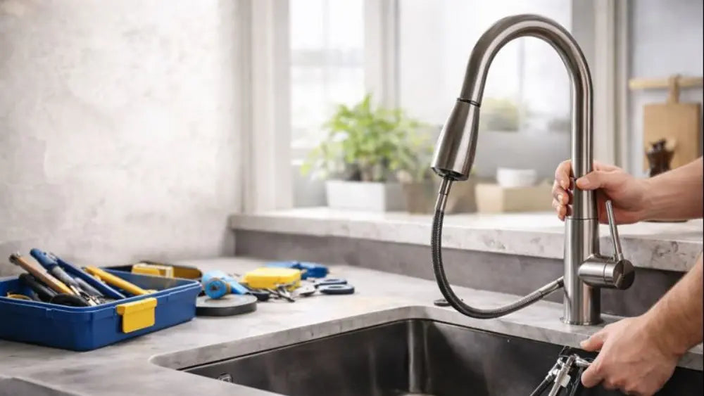 Kitchen Faucet Installation Guide: How to Install Single-Hole, Pull-Down, and Wall-Mount Faucets