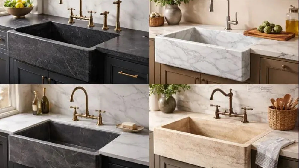 Natural Stone Kitchen Sinks: Materials Compared