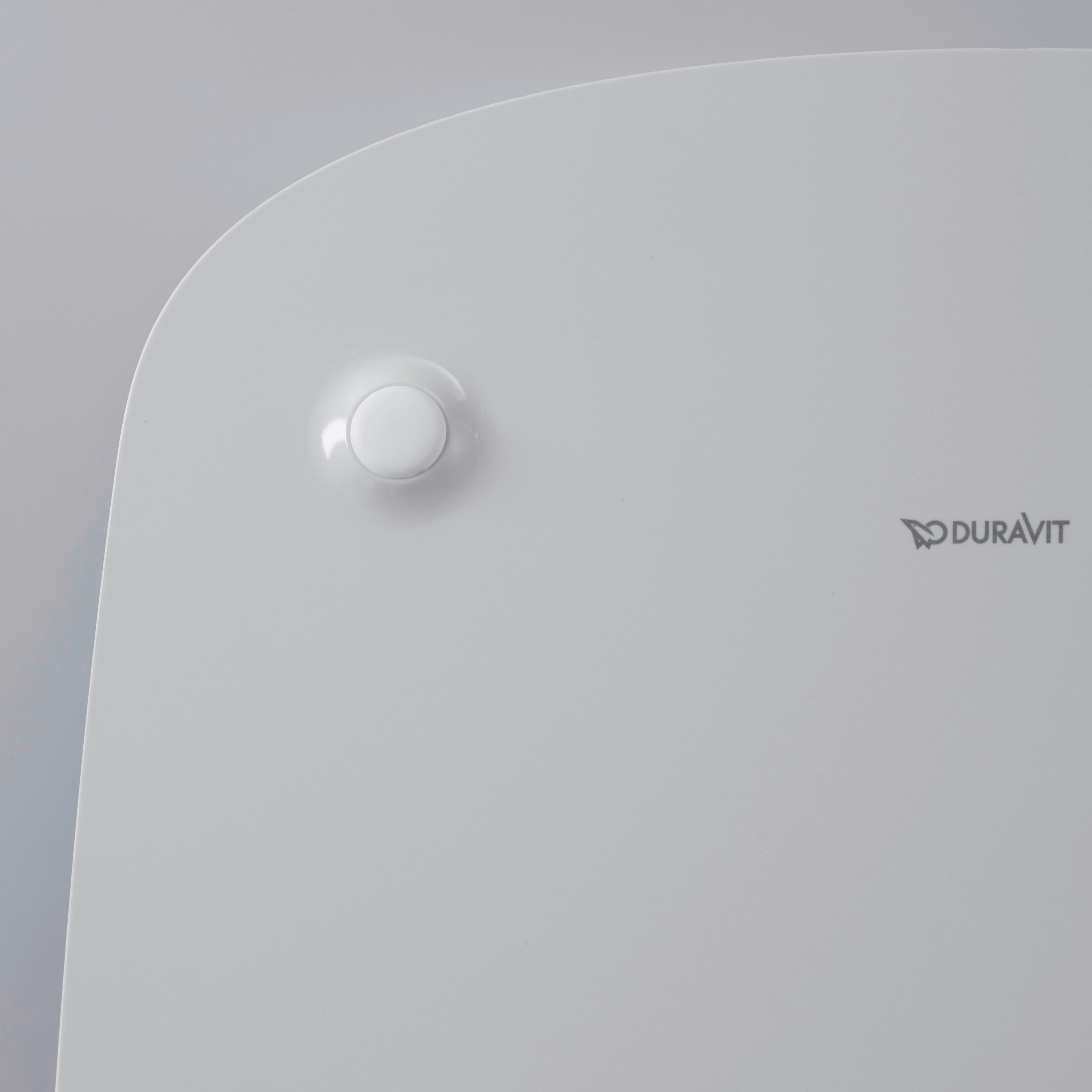 DuraStyle Round Slow Close Toilet Seat in White