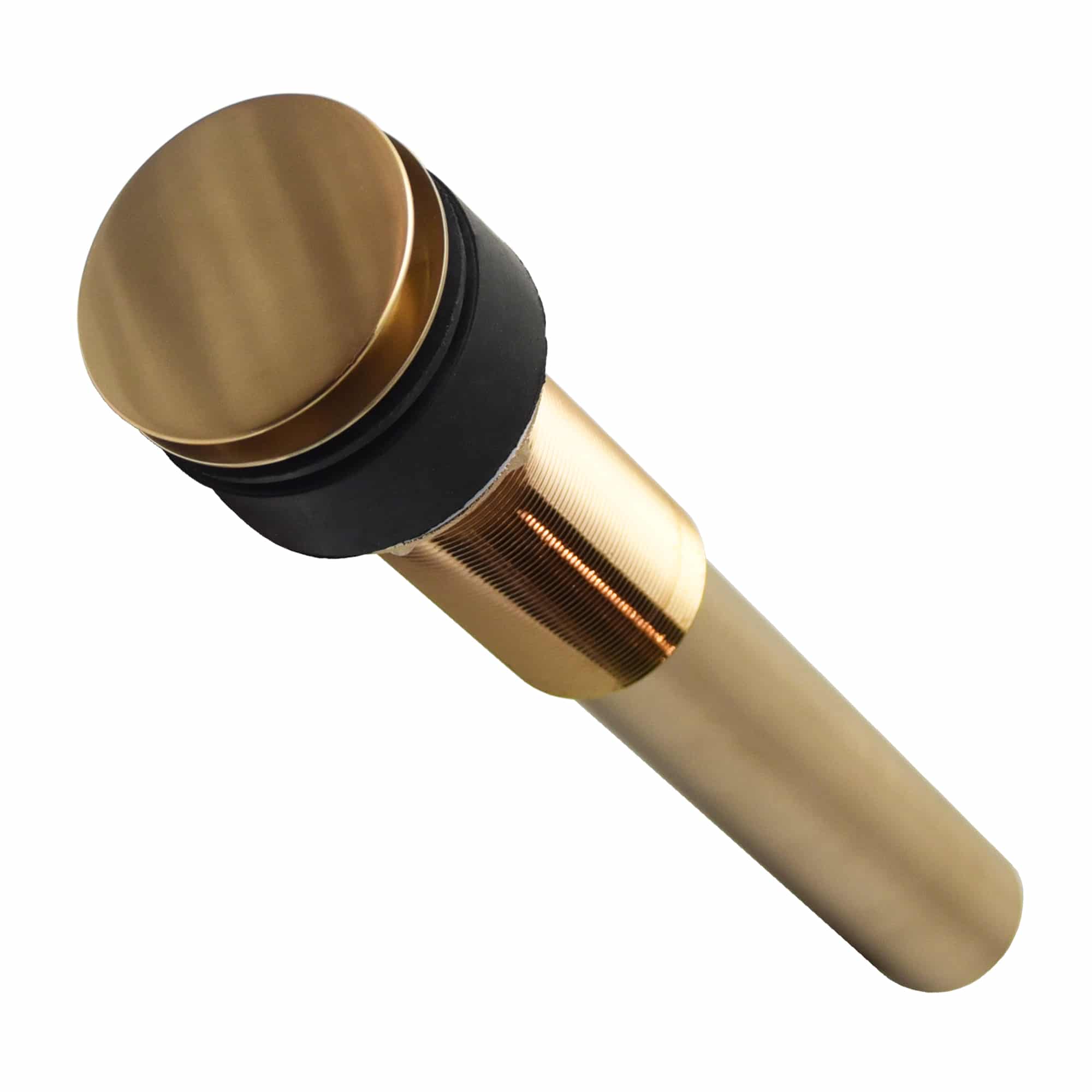 Native Trails 1.5" Push to Seal Dome Drain in Champagne Bronze PVD, Brass, DR130-CB