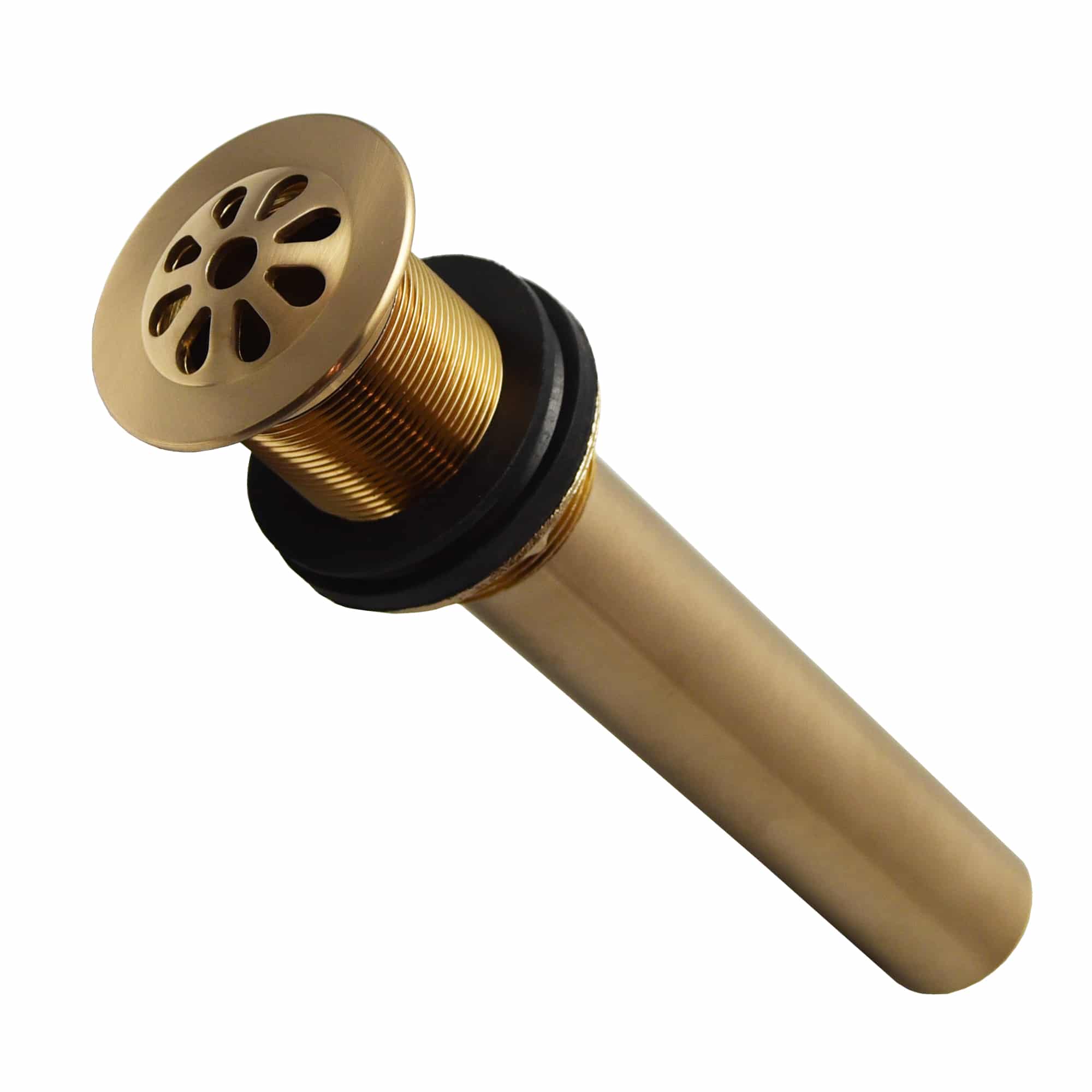 Native Trails 1.5" Teardrop Drain in Champagne Bronze PVD, Brass, DR150-CB