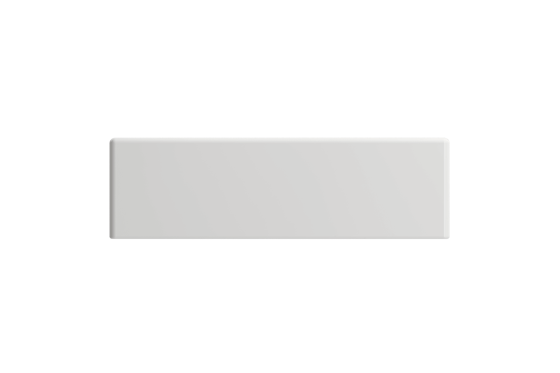 Alternate Image for BOCCHI Milano Small 15" Rectangle Wallmount Fireclay Bathroom Sink, White, Single Faucet Hole, 1419-001-0126