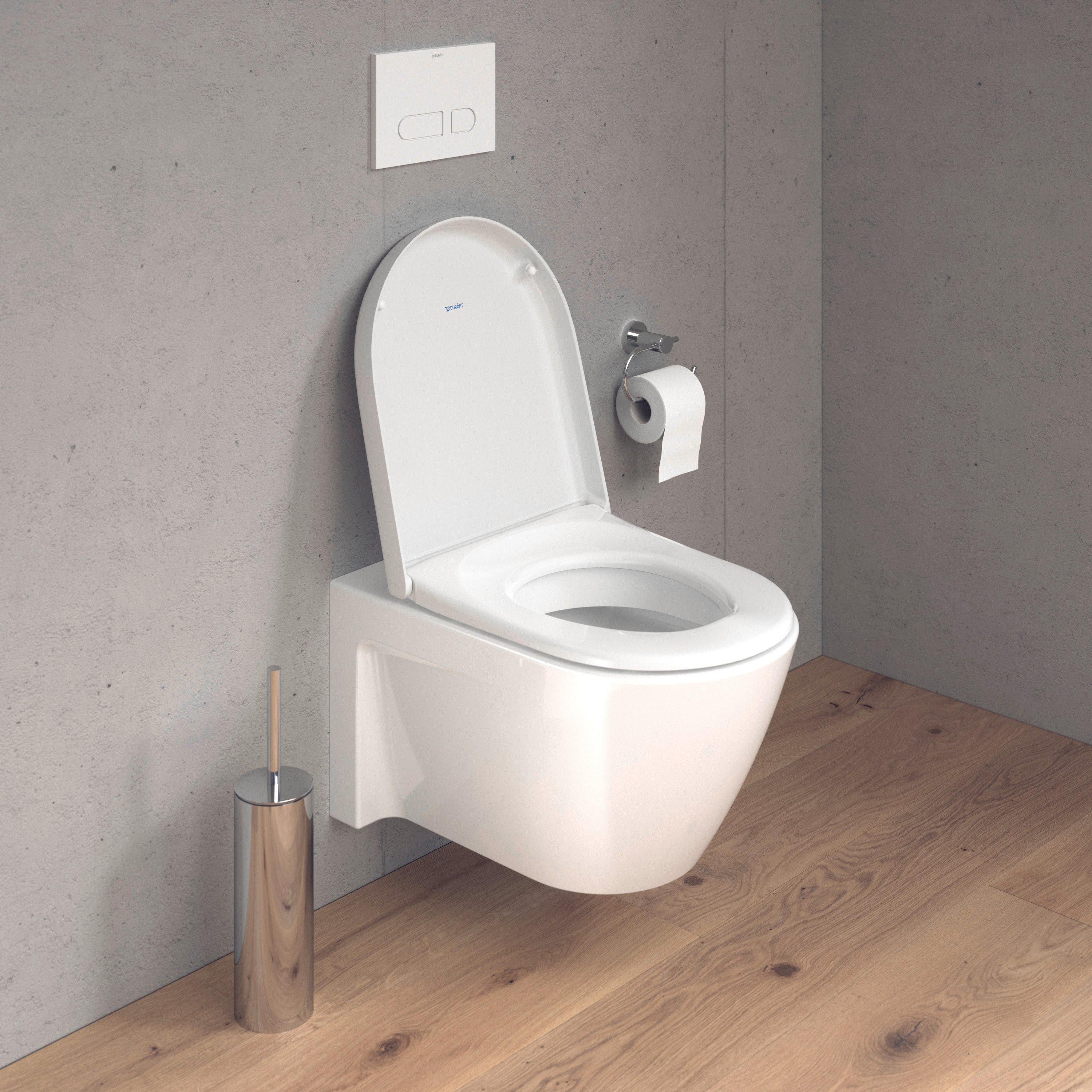 Darling New Round Slow Close Toilet Seat in White