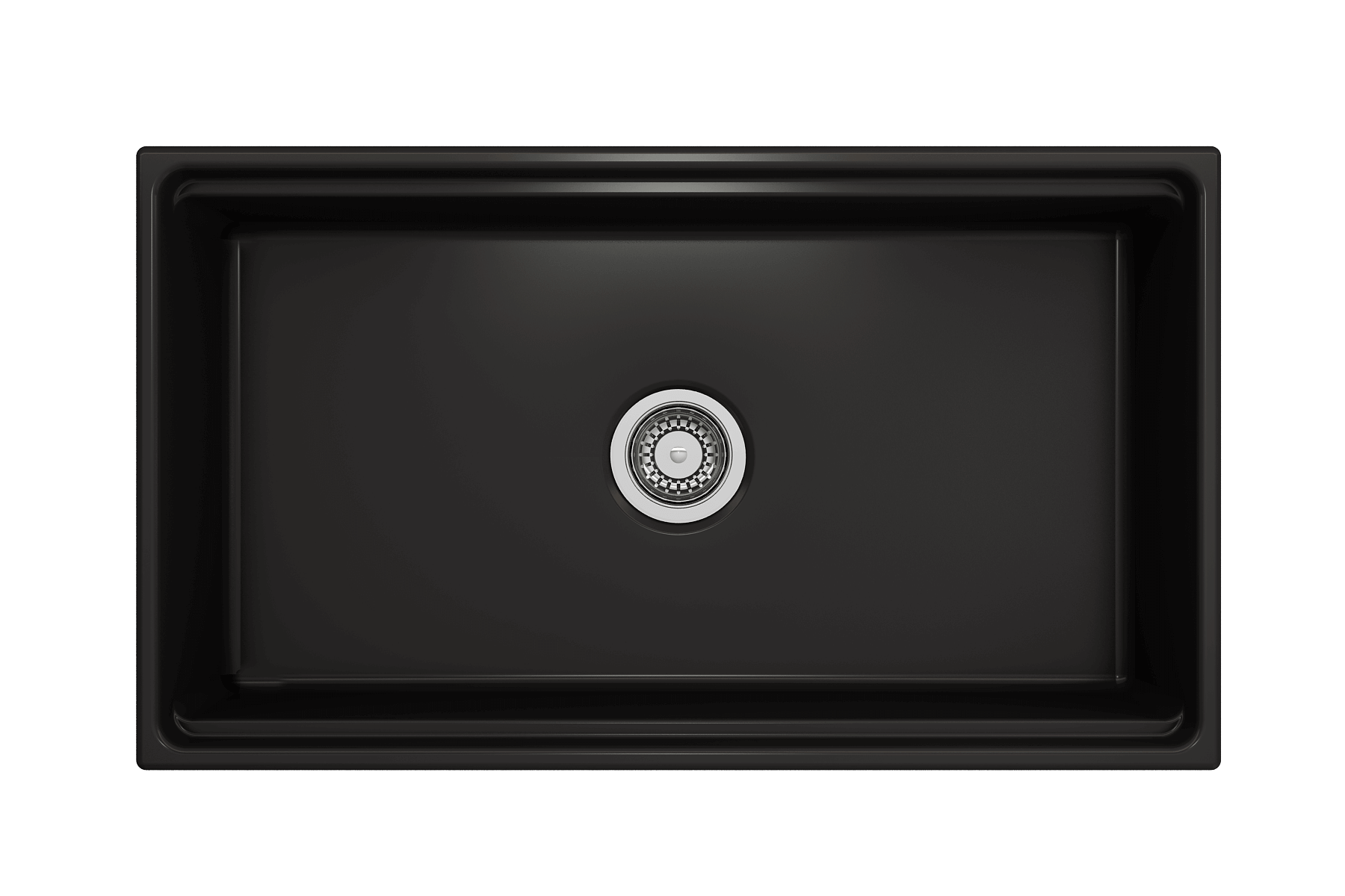 Alternate Image for BOCCHI Contempo 33" Fireclay Workstation Farmhouse Sink Kit with Faucet and Accessories, Matte Black (sink) / Matte Black (faucet), 1504-004-2020MB