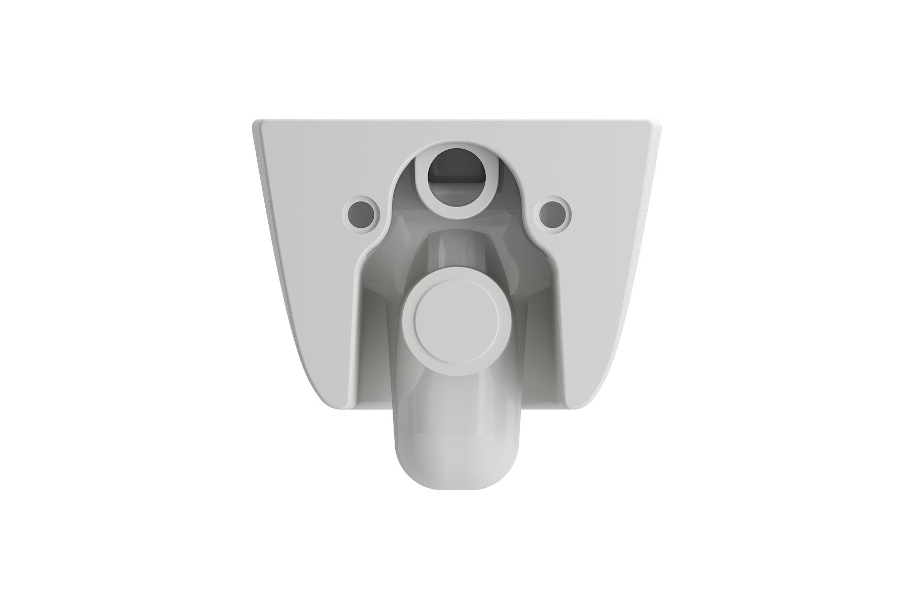 Alternate Image for BOCCHI Milano Wall-hung Elongated Toilet Bowl White, 1632-001-0129