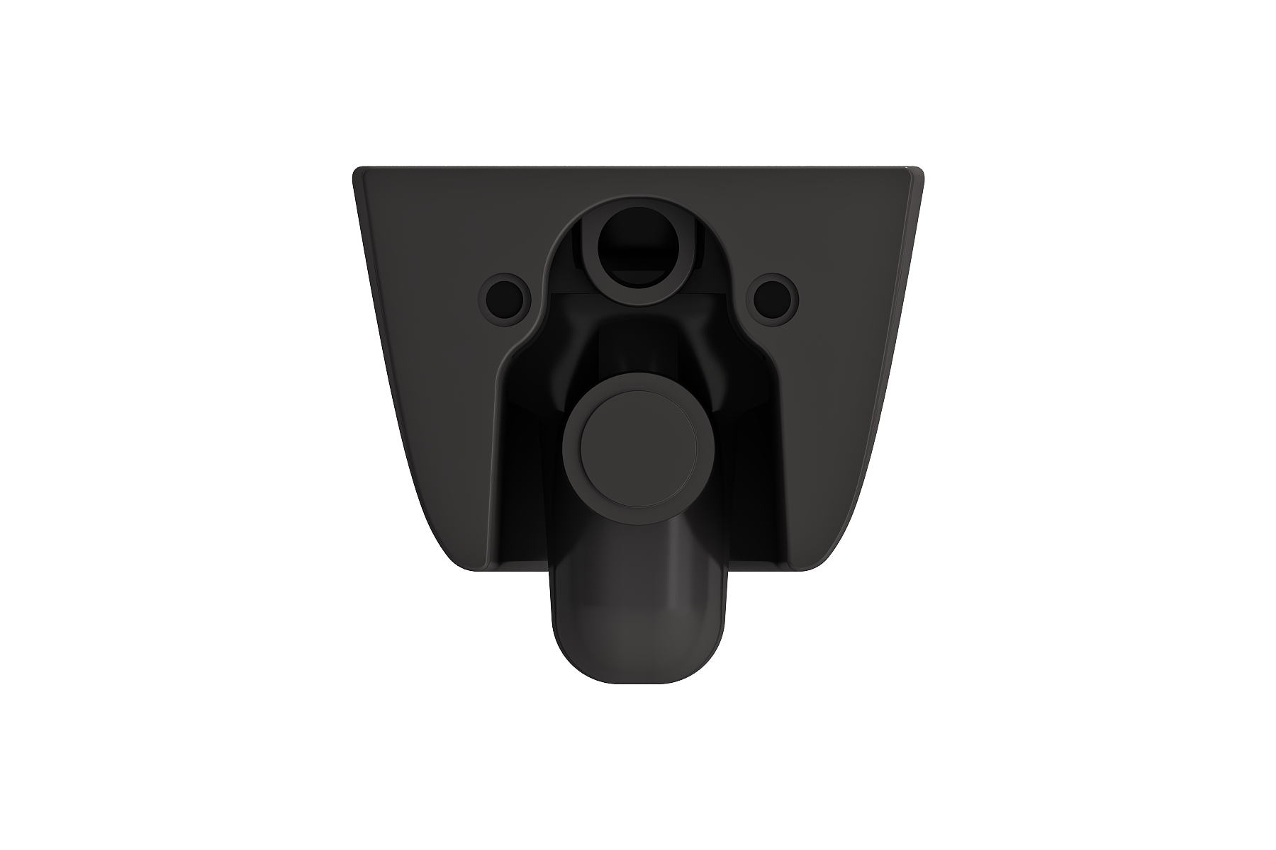 Alternate Image for BOCCHI Milano Wall-hung Elongated Toilet Bowl Matte Black, 1632-004-0129