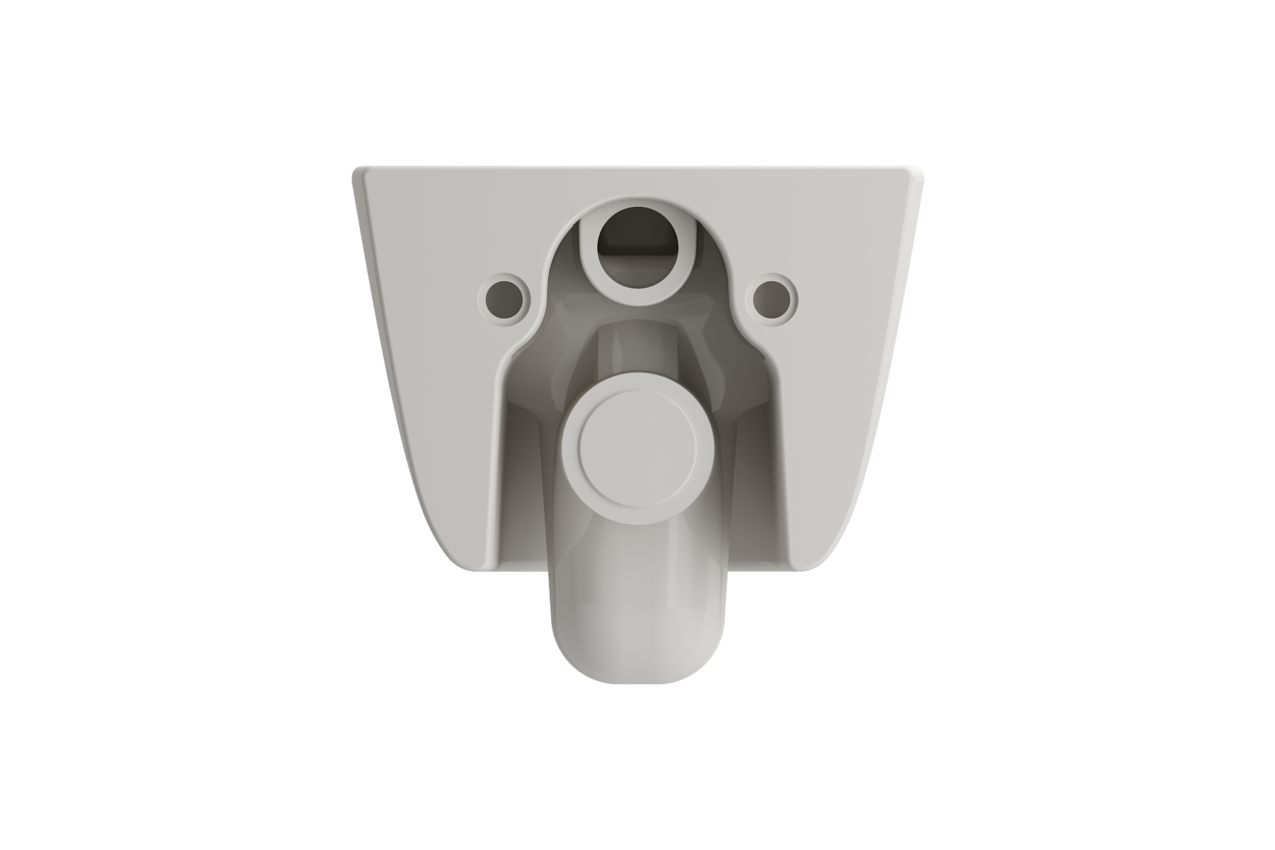 Alternate Image for BOCCHI Milano Wall-hung Elongated Toilet Bowl Biscuit, 1632-014-0129