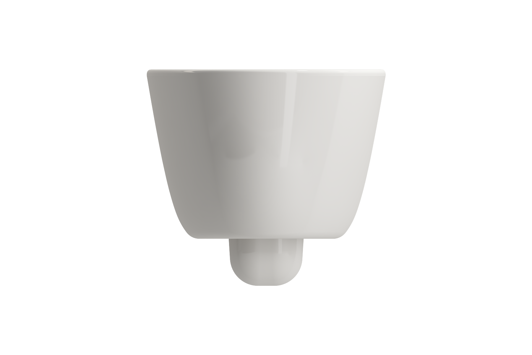 Alternate Image for BOCCHI Milano Wall-hung Elongated Toilet Bowl Biscuit, 1632-014-0129