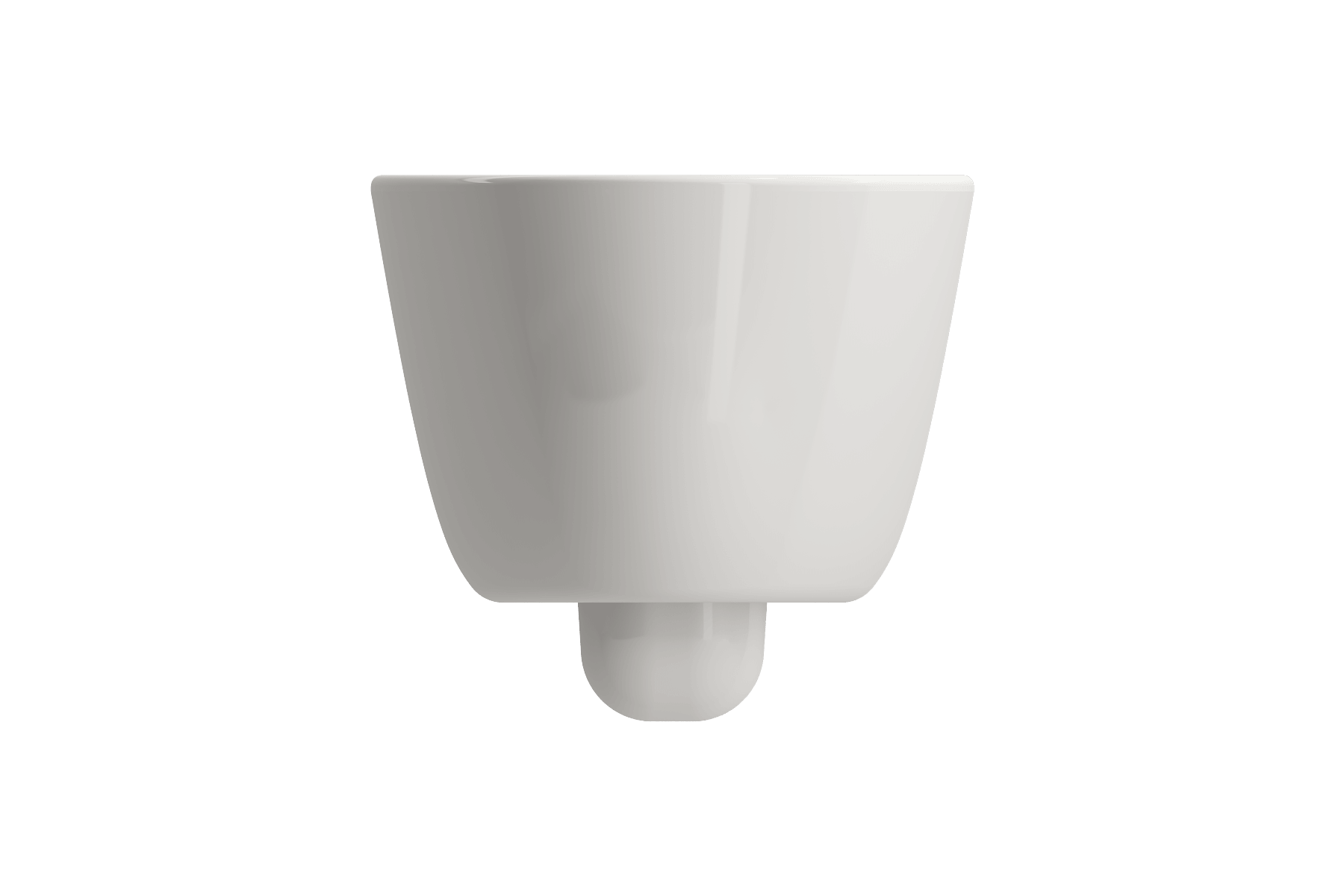 Alternate Image for BOCCHI Milano Wall-hung Elongated Toilet Bowl Biscuit, 1632-014-0129