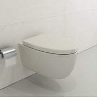 Alternate Image for BOCCHI Milano Wall-hung Elongated Toilet Bowl Biscuit, 1632-014-0129