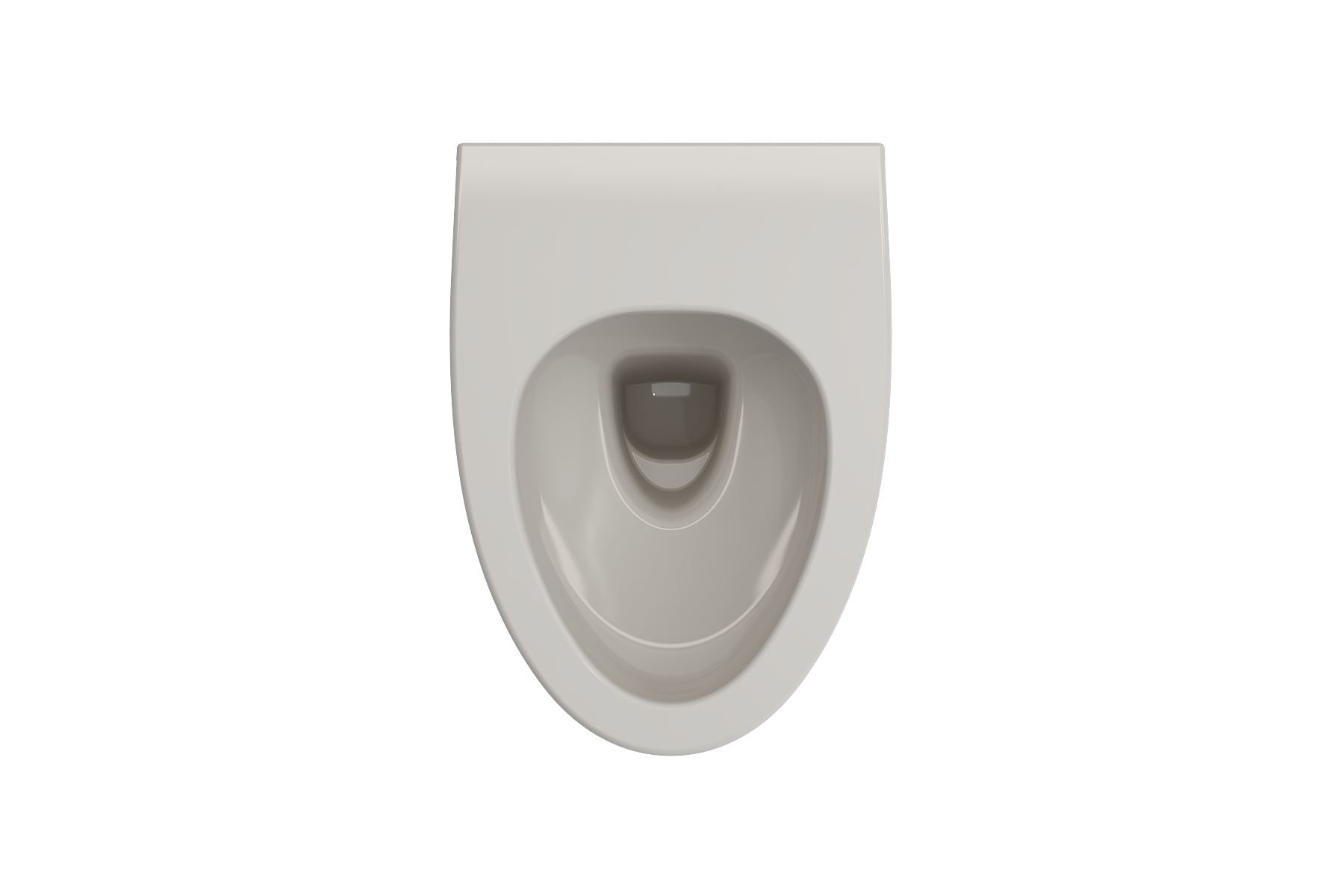 BOCCHI Milano Wall-hung Elongated Toilet Bowl Biscuit, 1632-014-0129