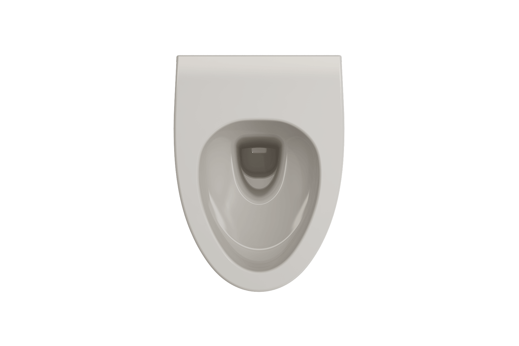 Alternate Image for BOCCHI Milano Wall-hung Elongated Toilet Bowl Biscuit, 1632-014-0129