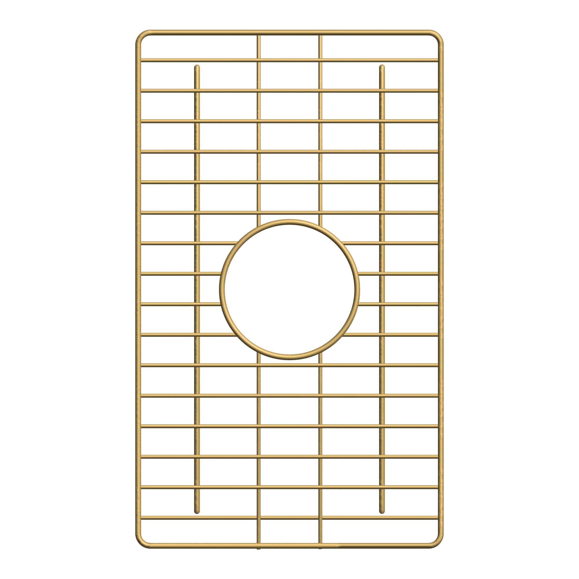 Native Trails 17.25" x 10.25" Bottom Grid in Champagne Bronze PVD, GRD1710-CB