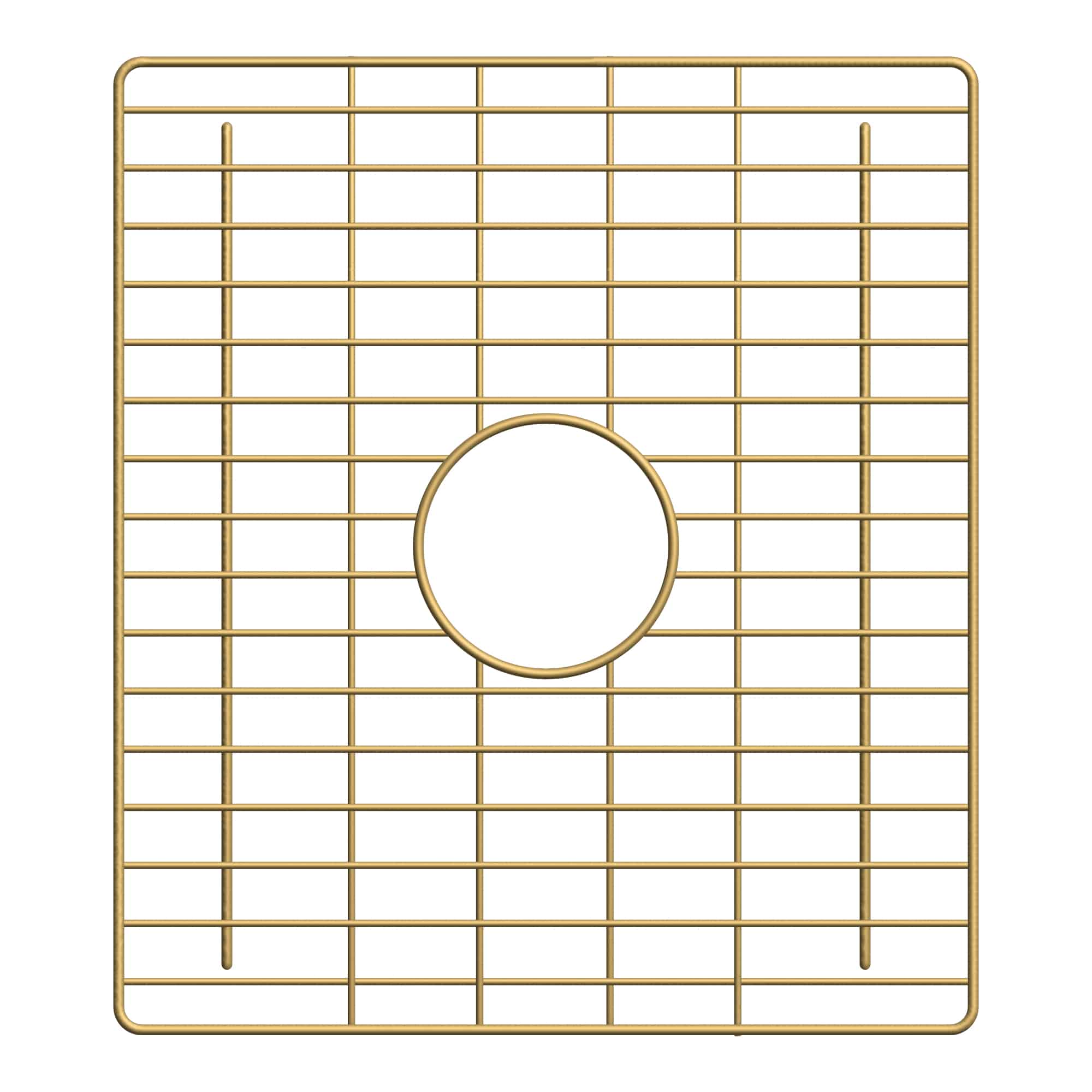 Native Trails 17.25" x 15.25" Bottom Grid in Champagne Bronze PVD, GRD1715-CB