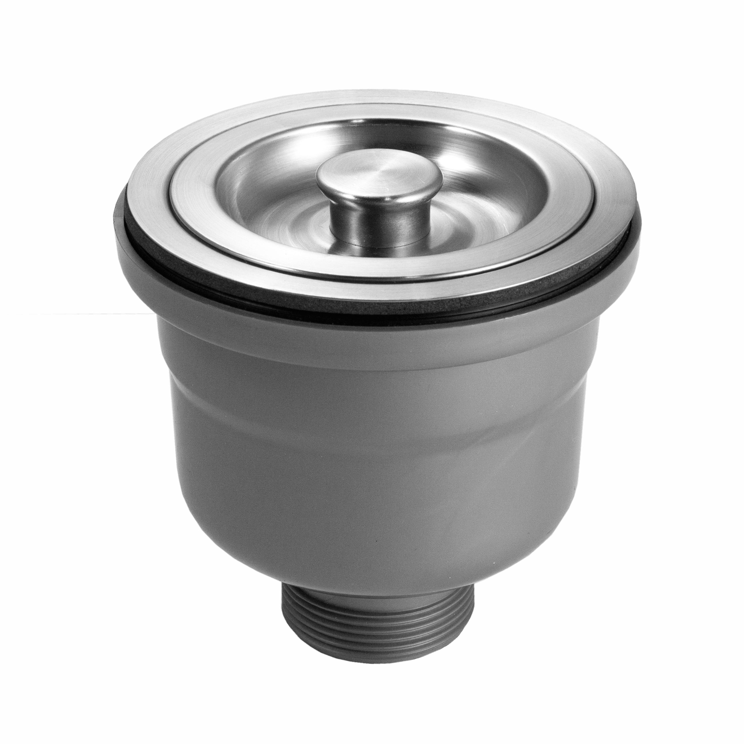 RV Sink Basket Strainer Stainless Steel - 3 1/2 Inch Diameter Replacement