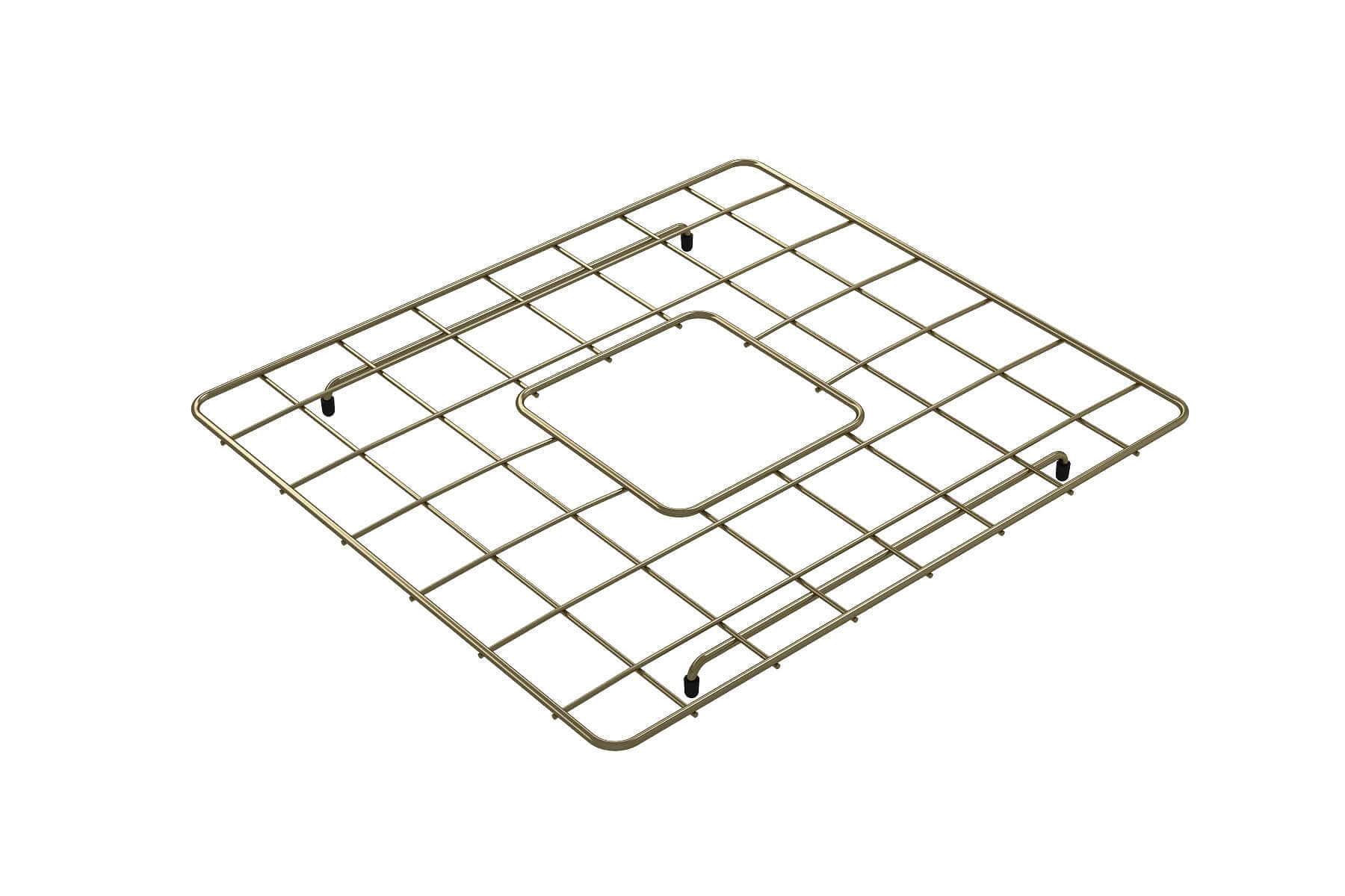 Alternate Image for BOCCHI Brushed Gold Stainless Steel Sink Grid for 20" 1136 Kitchen Sinks, 2300 2013BG