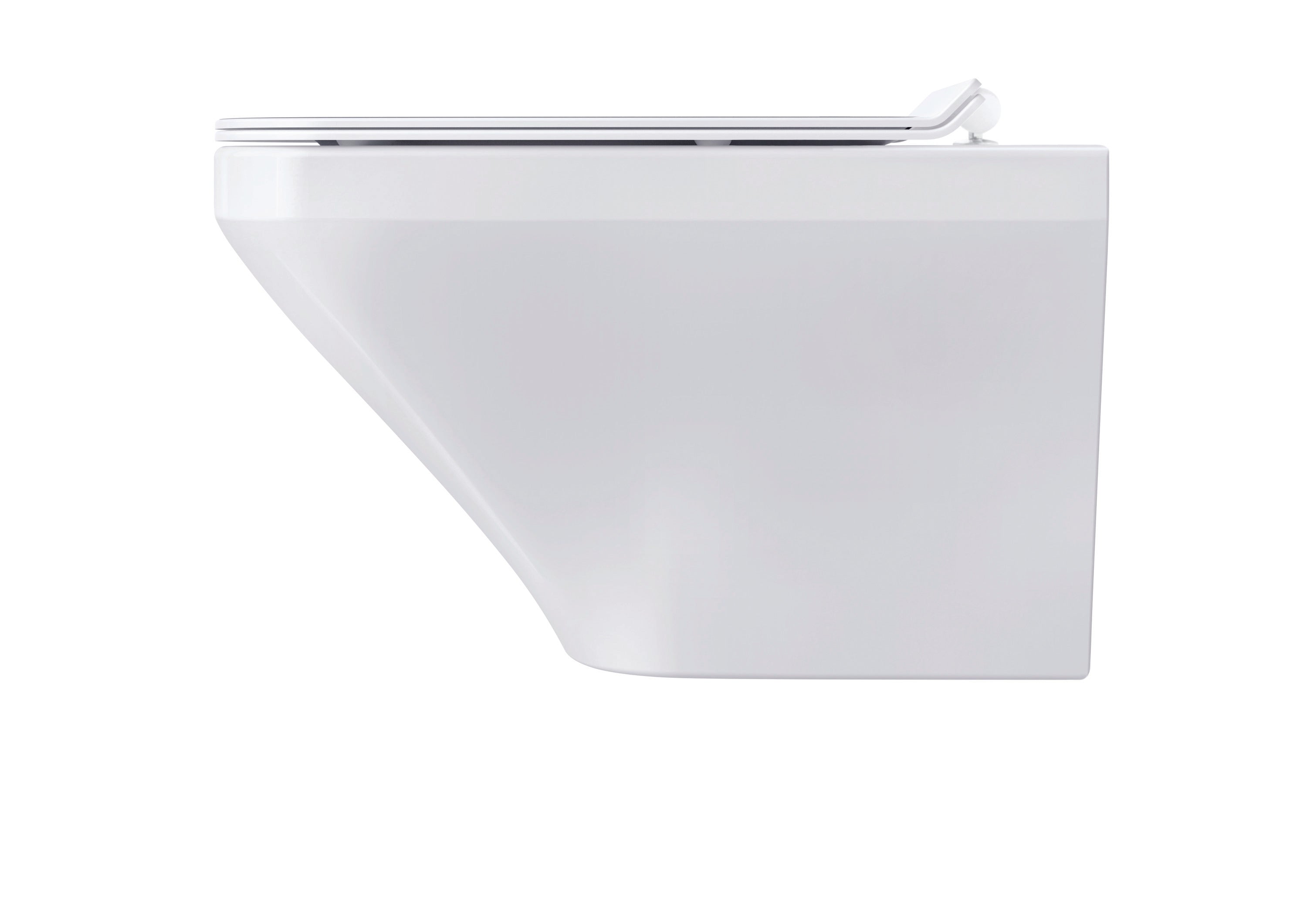 DuraStyle Elongated Slow Close Toilet Seat in White