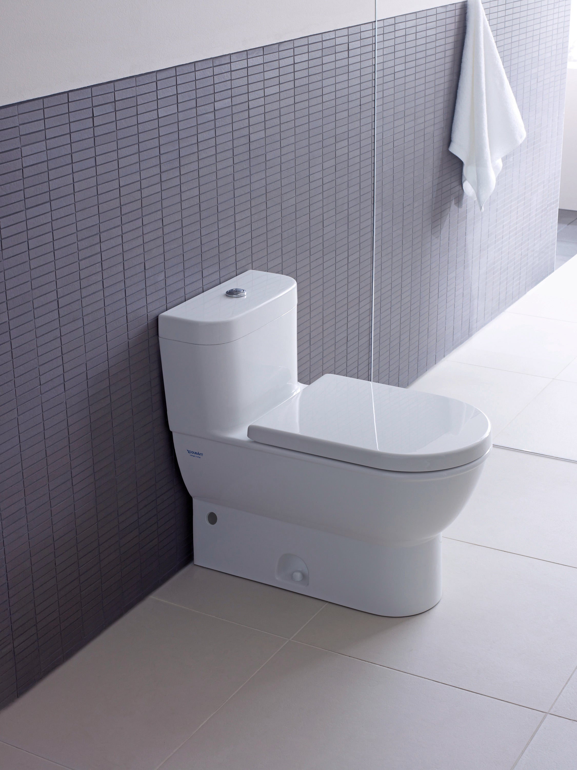 Starck 3 Elongated Slow Close Toilet Seat in White
