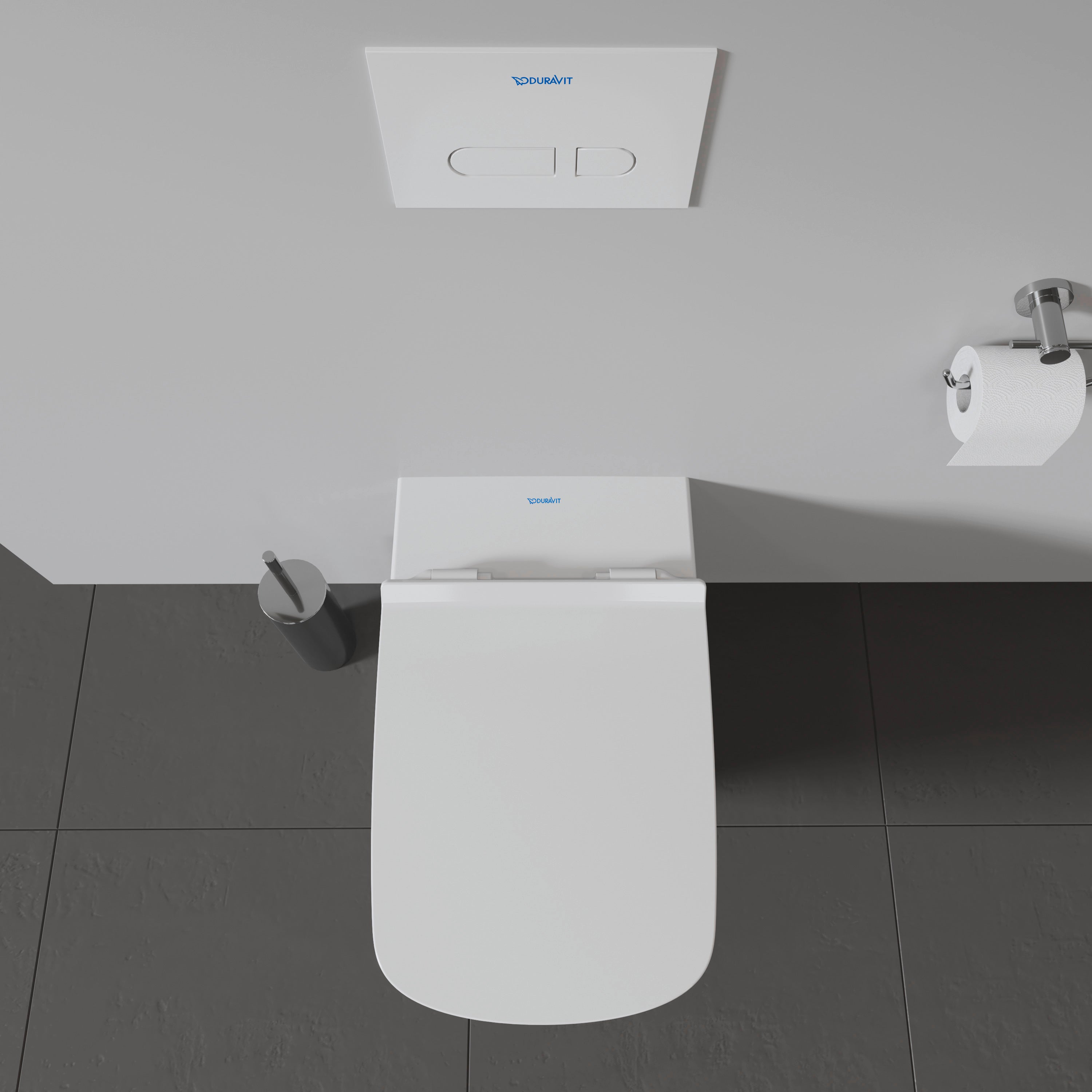 DuraStyle Elongated Slow Close Toilet Seat in White