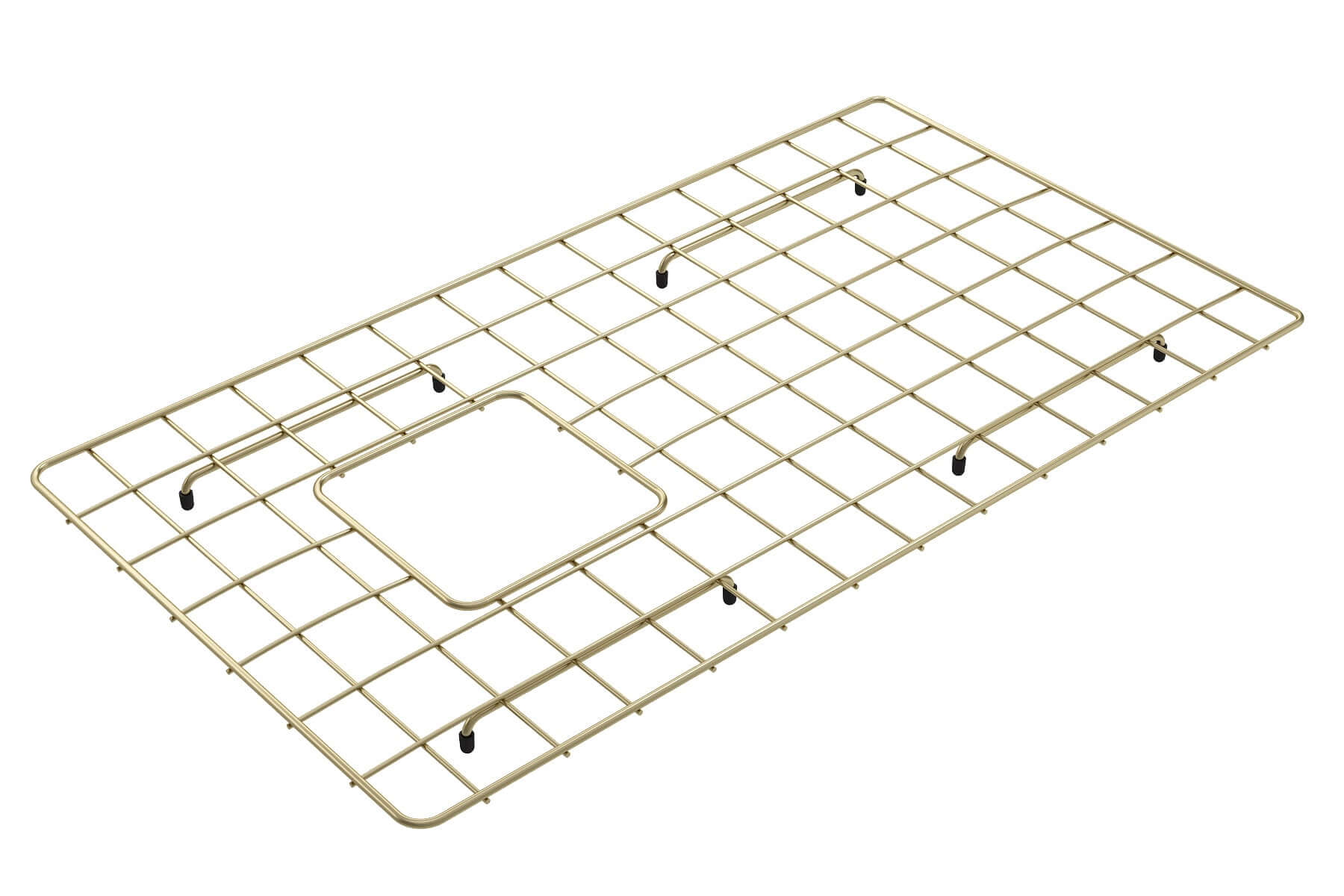 Alternate Image for BOCCHI Brushed Gold Stainless Steel Sink Grid for 30" 1344 Kitchen Sinks, 2300 2003BG