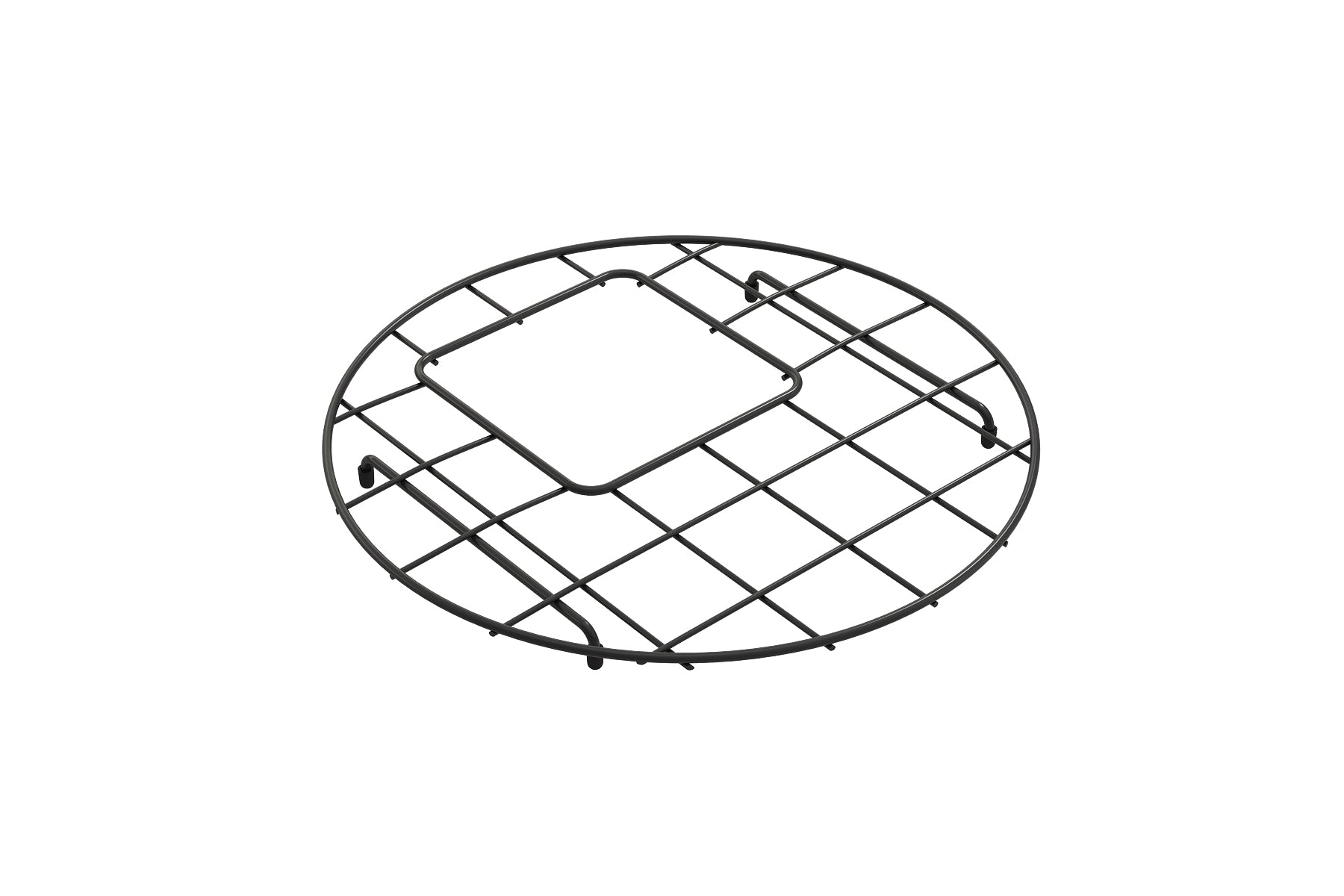 BOCCHI Matte Black Stainless Steel Sink Grid for 18" 1361 Kitchen Sinks, 2300 2011MB