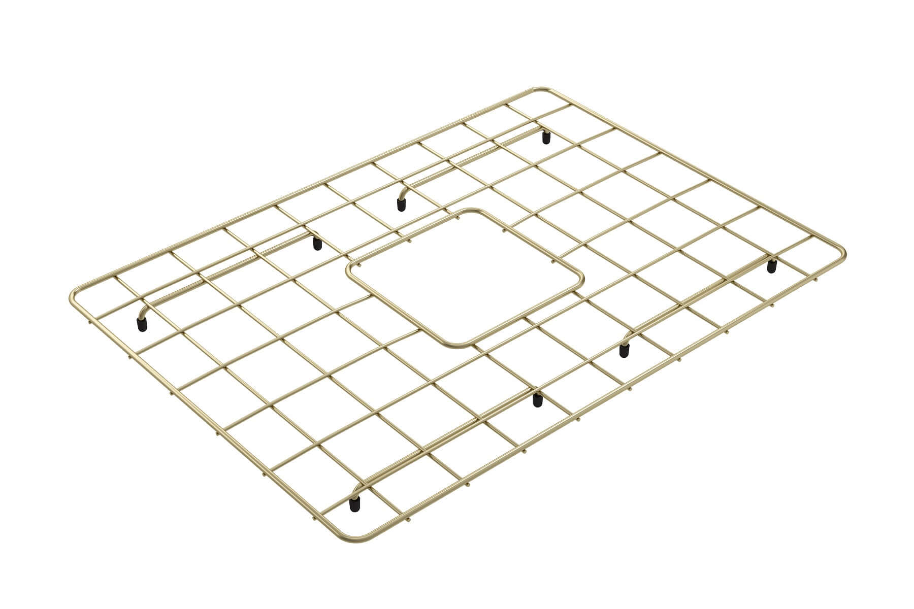 Alternate Image for BOCCHI Brushed Gold Stainless Steel Sink Grid for 24" 1137 Kitchen Sinks, 2300 2014BG