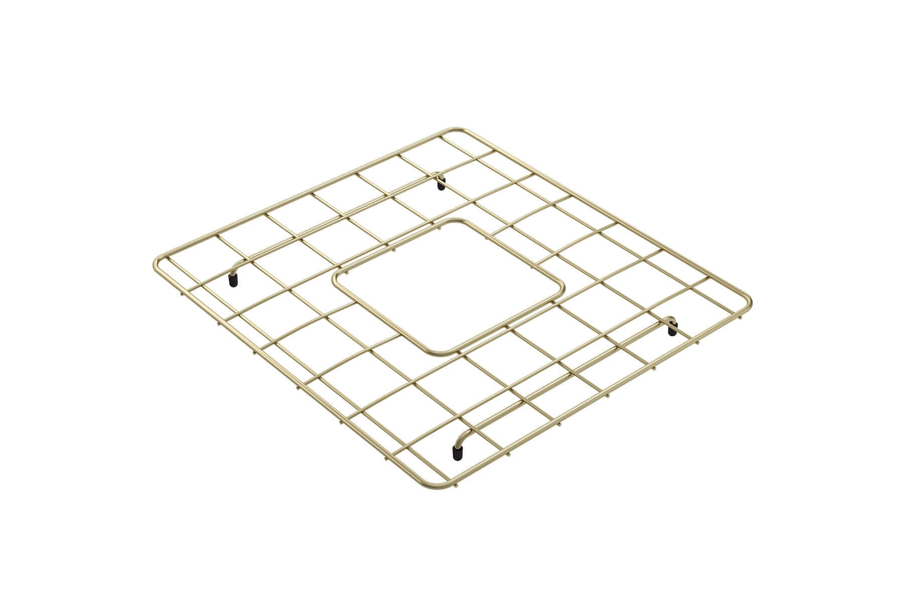 Alternate Image for BOCCHI Brushed Gold Stainless Steel Sink Grid for 33D" 1139 Kitchen Sinks, 2300 2016BG