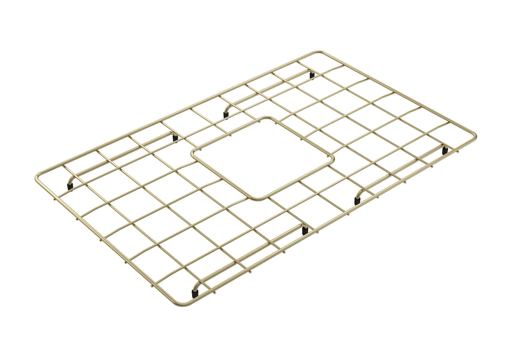Alternate Image for BOCCHI Brushed Gold Stainless Steel Sink Grid for 27" 1633 Kitchen Sinks, 2300 2058BG