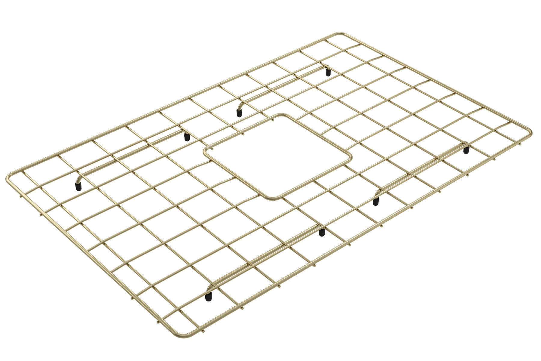 Alternate Image for BOCCHI Brushed Gold Stainless Steel Sink Grid for 27" 1628 Kitchen Sinks, 2300 2059BG
