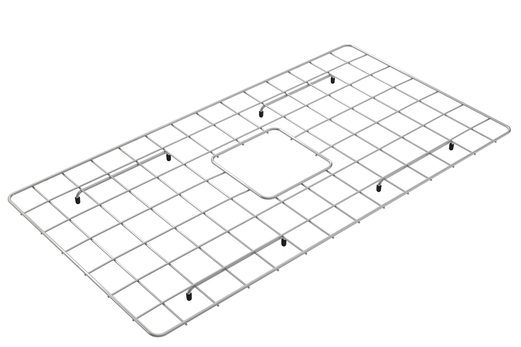 BOCCHI Stainless Steel Sink Kit Grid for 33 in. Farmhouse Apron Front Fireclay Single Bowl Kitchen Sink, 2300 2004