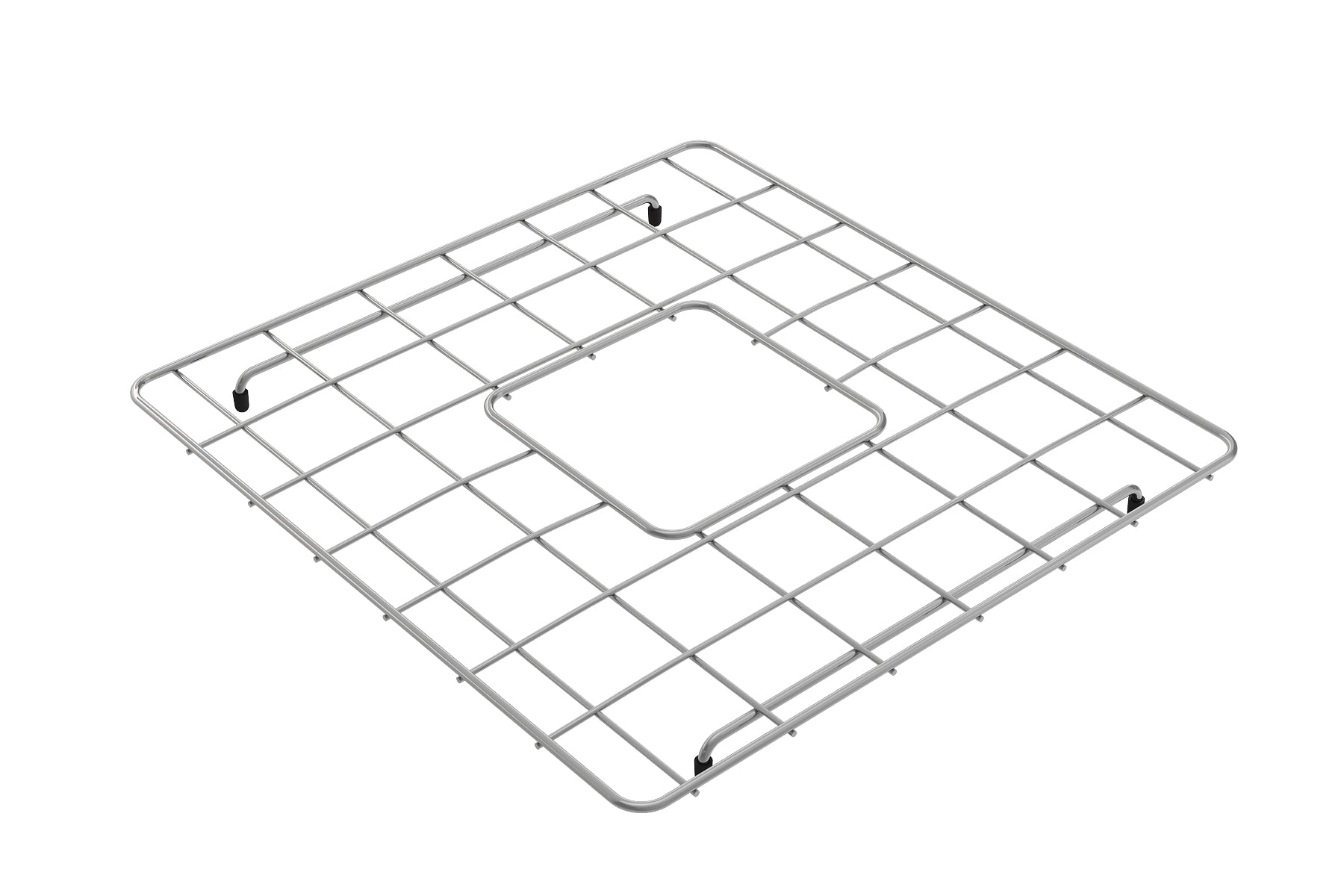 BOCCHI Stainless Steel Sink Kit Grid for 36 in. 1350/1351 Farmhouse Apron Front Fireclay Double Bowl Kitchen Sink, 2300 2007