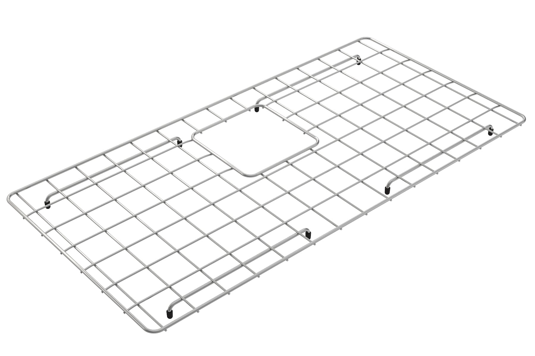 BOCCHI Stainless Steel Sink Kit Grid for 34 in. 1500 Farmhouse Apron Front Fireclay Single Bowl Kitchen Sink, 2300 2035