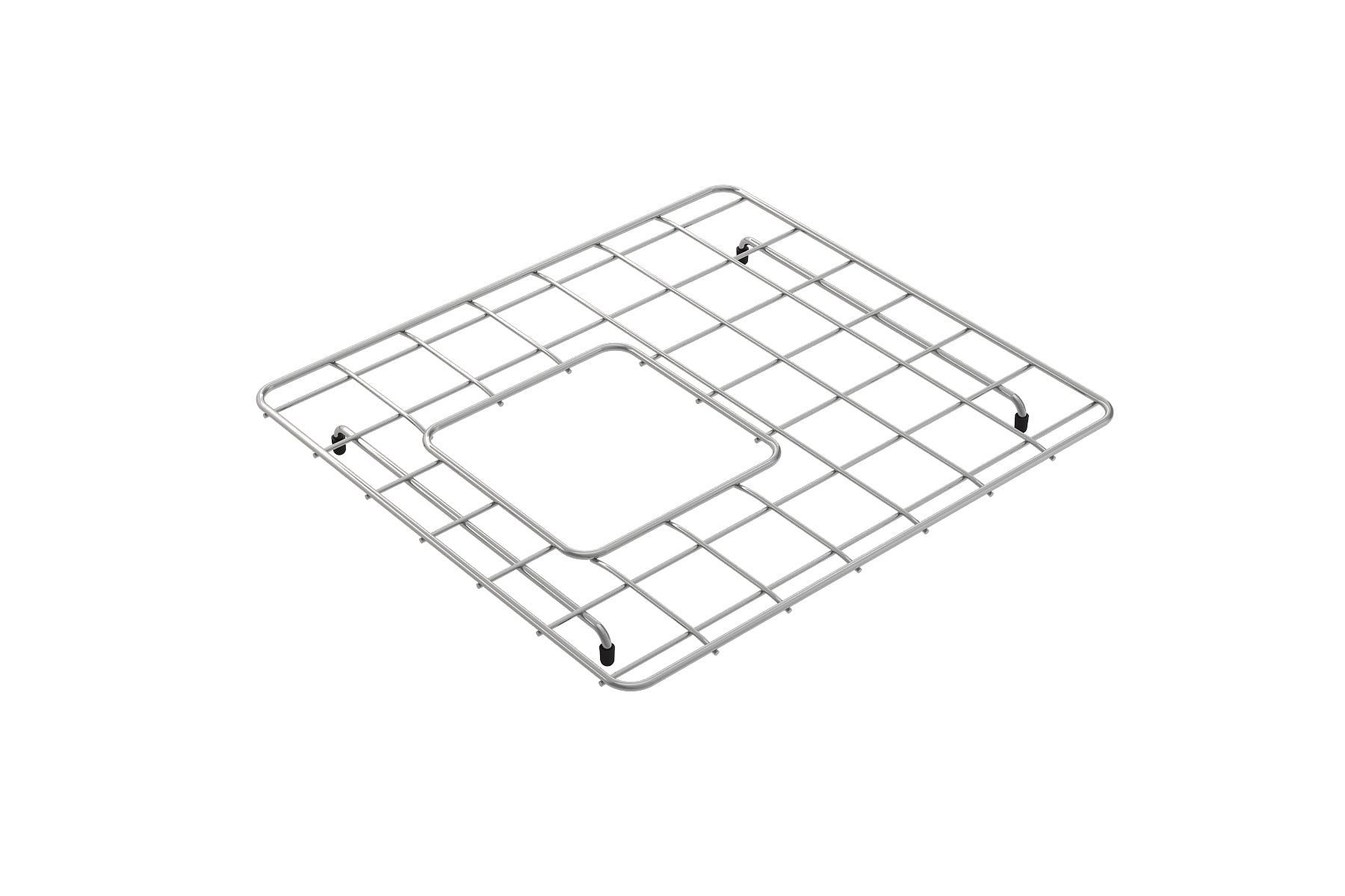 BOCCHI Stainless Steel Sink Kit Grid for 34 in. 1501 Farmhouse Apron Front Fireclay Double Bowl Kitchen Sink, 2300 2036