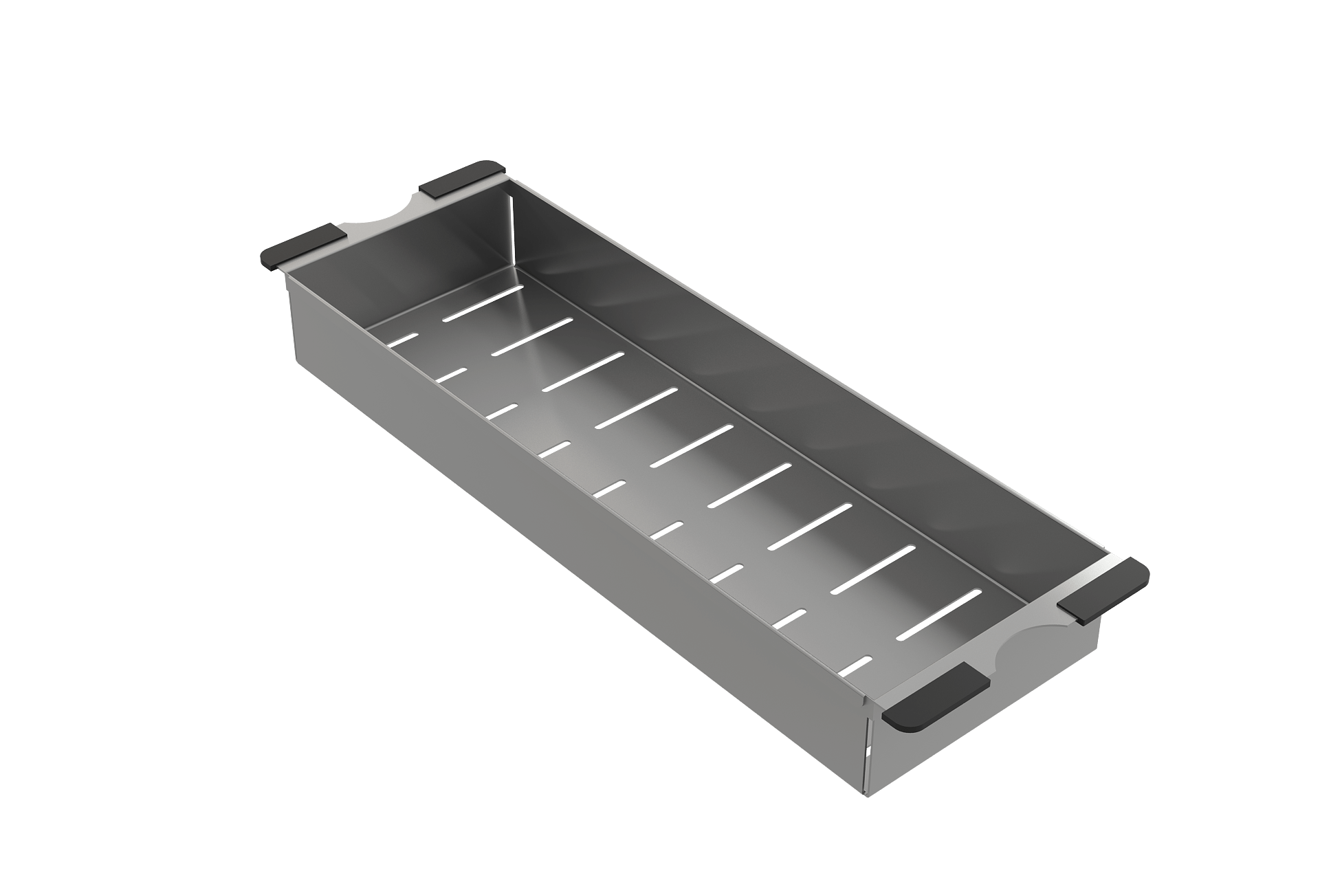 Alternate Image for BOCCHI Sotto 27" Fireclay Dual Mount Single Bowl Kitchen Sink Kit with Accessories, White, 1360-001-KIT1