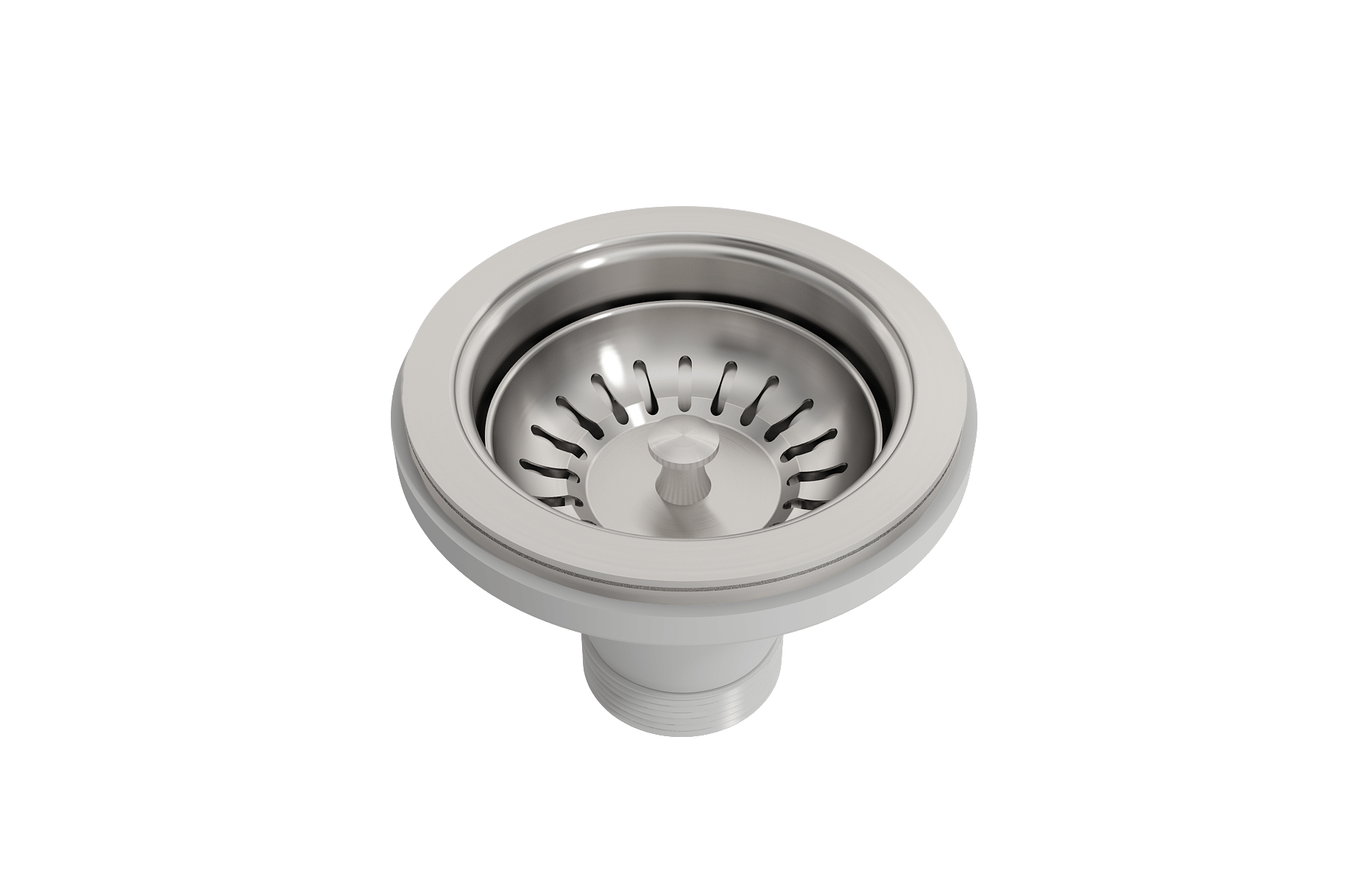 Alternate Image for BOCCHI Sotto 27" Fireclay Dual Mount Single Bowl Kitchen Sink Kit with Accessories, White, 1360-001-KIT1