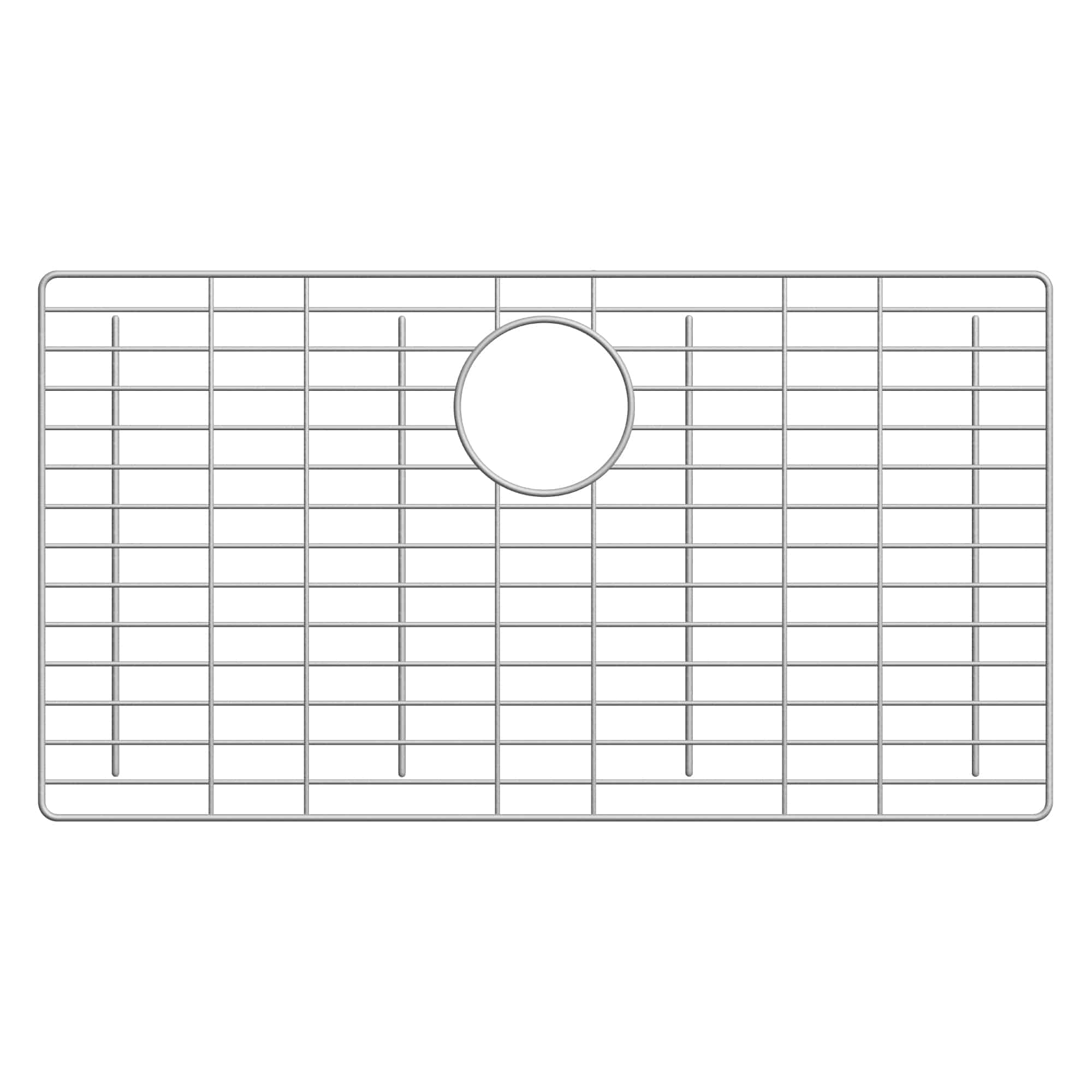 Native Trails 26.25" x 14.25" Bottom Grid in Stainless Steel, GRR2614-SS