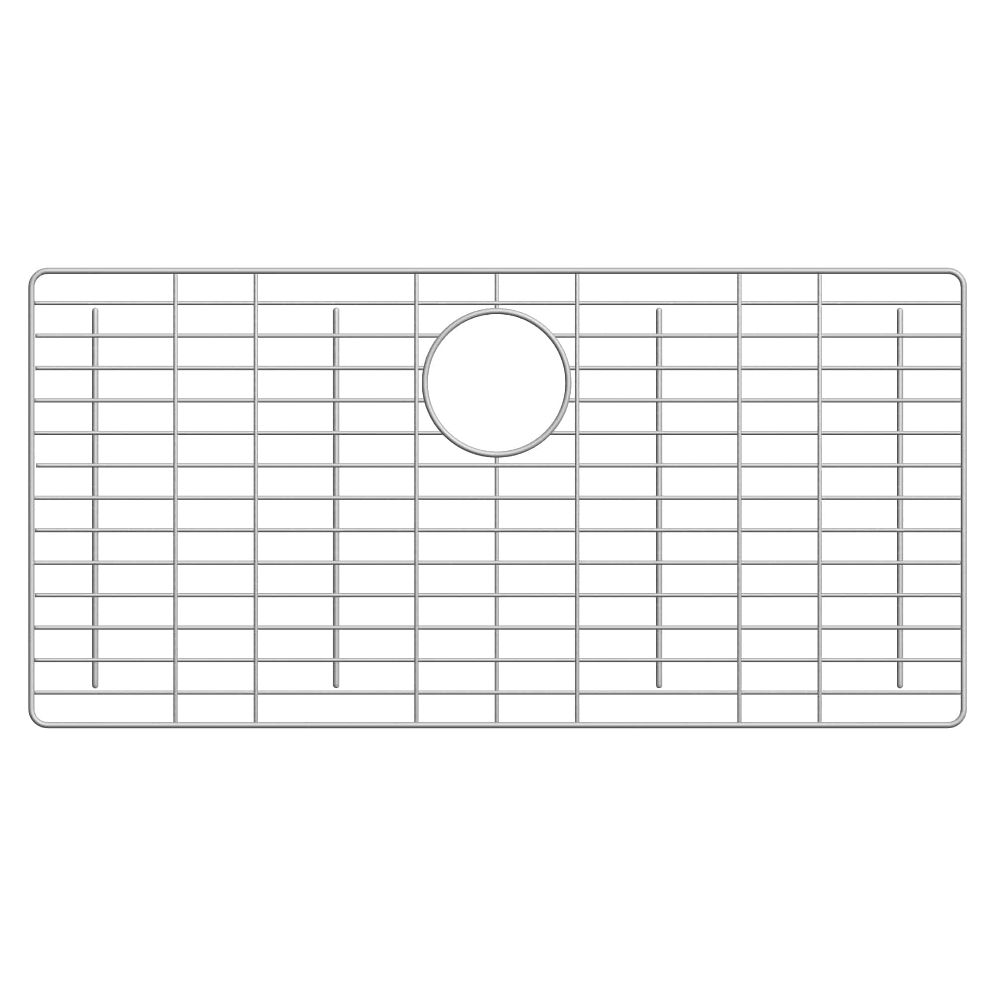 Native Trails 29.25" x 14.25" Bottom Grid in Stainless Steel, GRR2914-SS