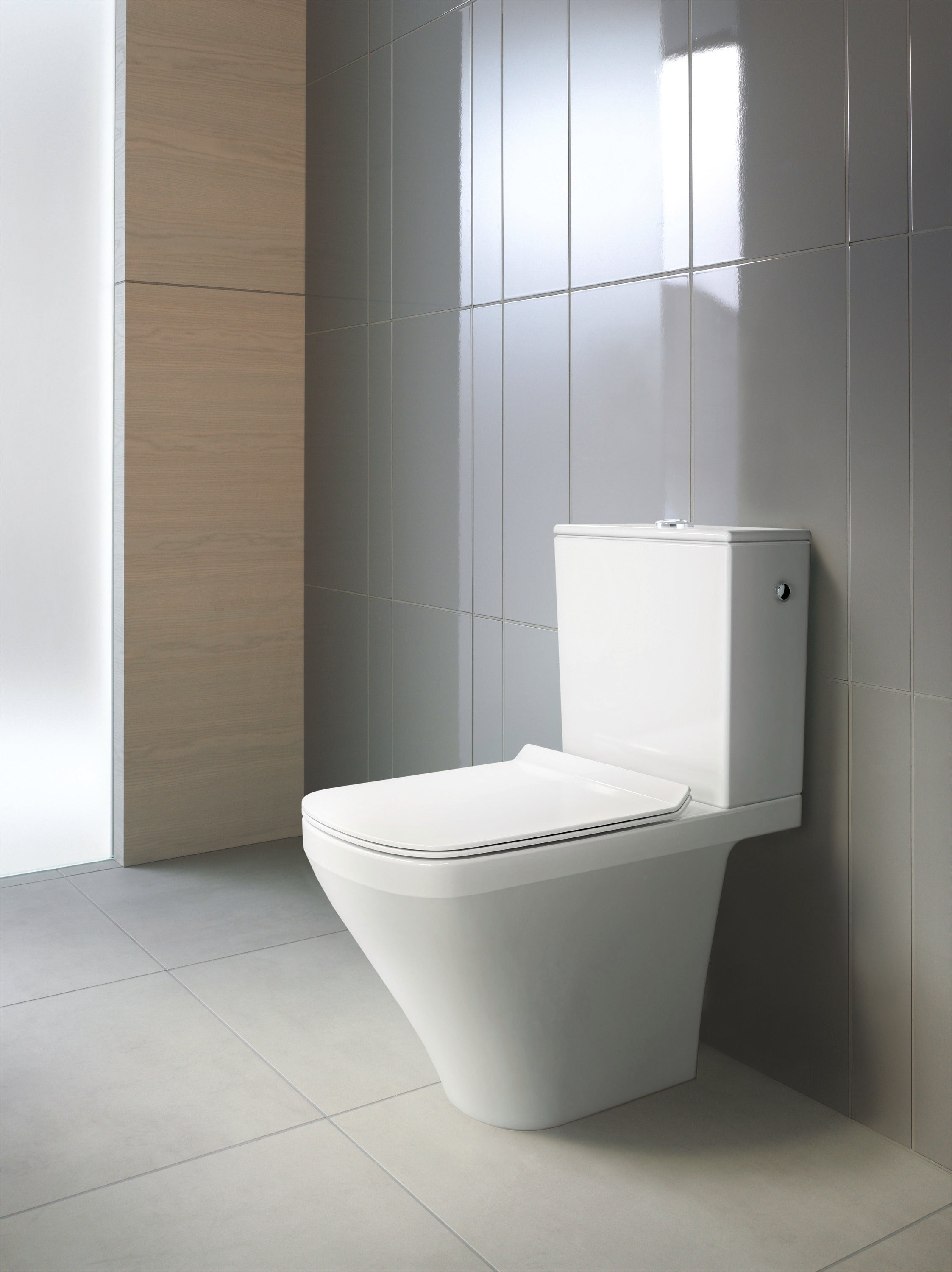 DuraStyle Round Slow Close Toilet Seat in White