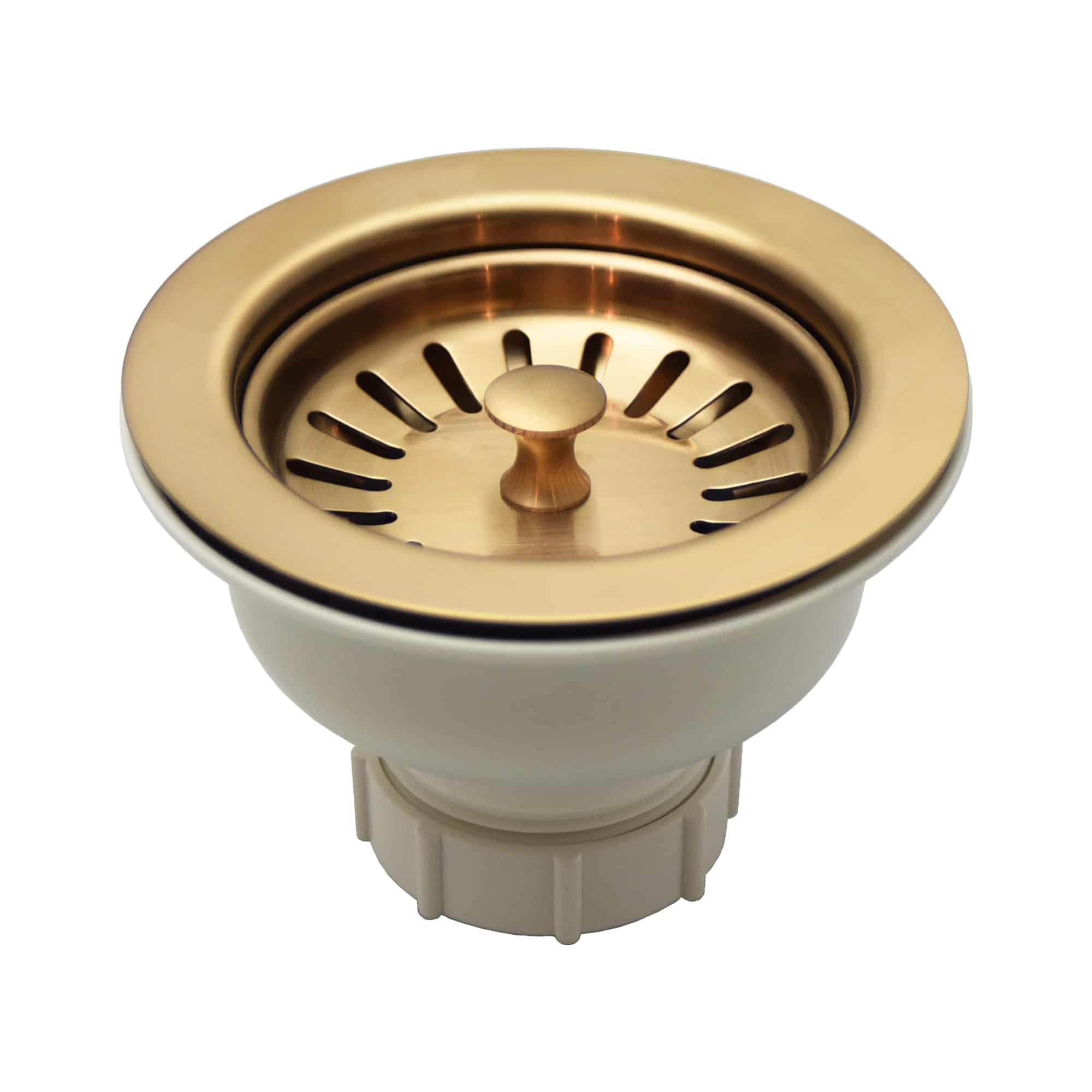 Native Trails 3.5" Basket Strainer Drain in Champagne Bronze PVD, Brass, DR320-CB
