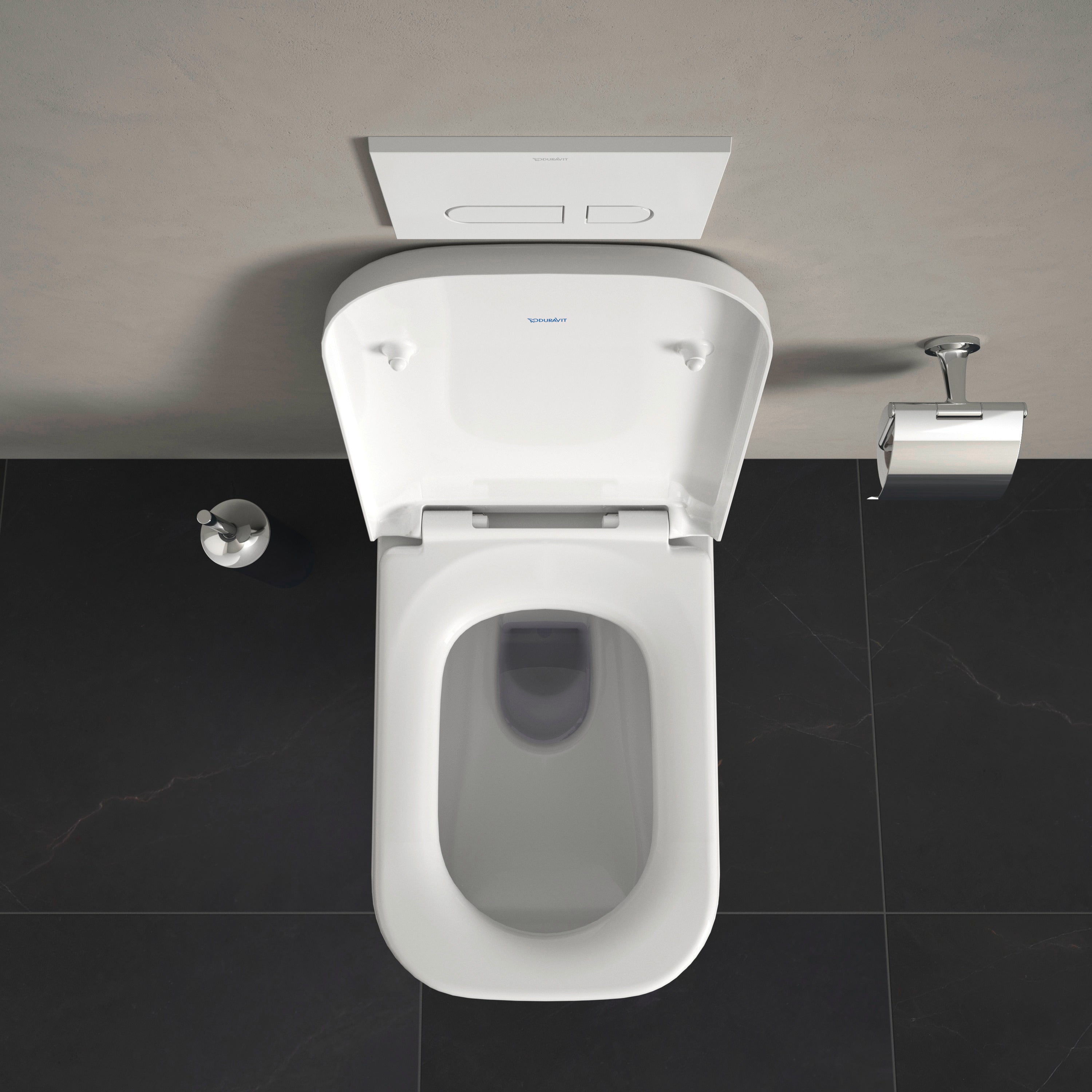 Happy D.2 Elongated Slow Close Toilet Seat in White
