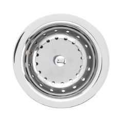 Blanco Deluxe Steel Strainer 3-1/ 2" - Chrome, 440029