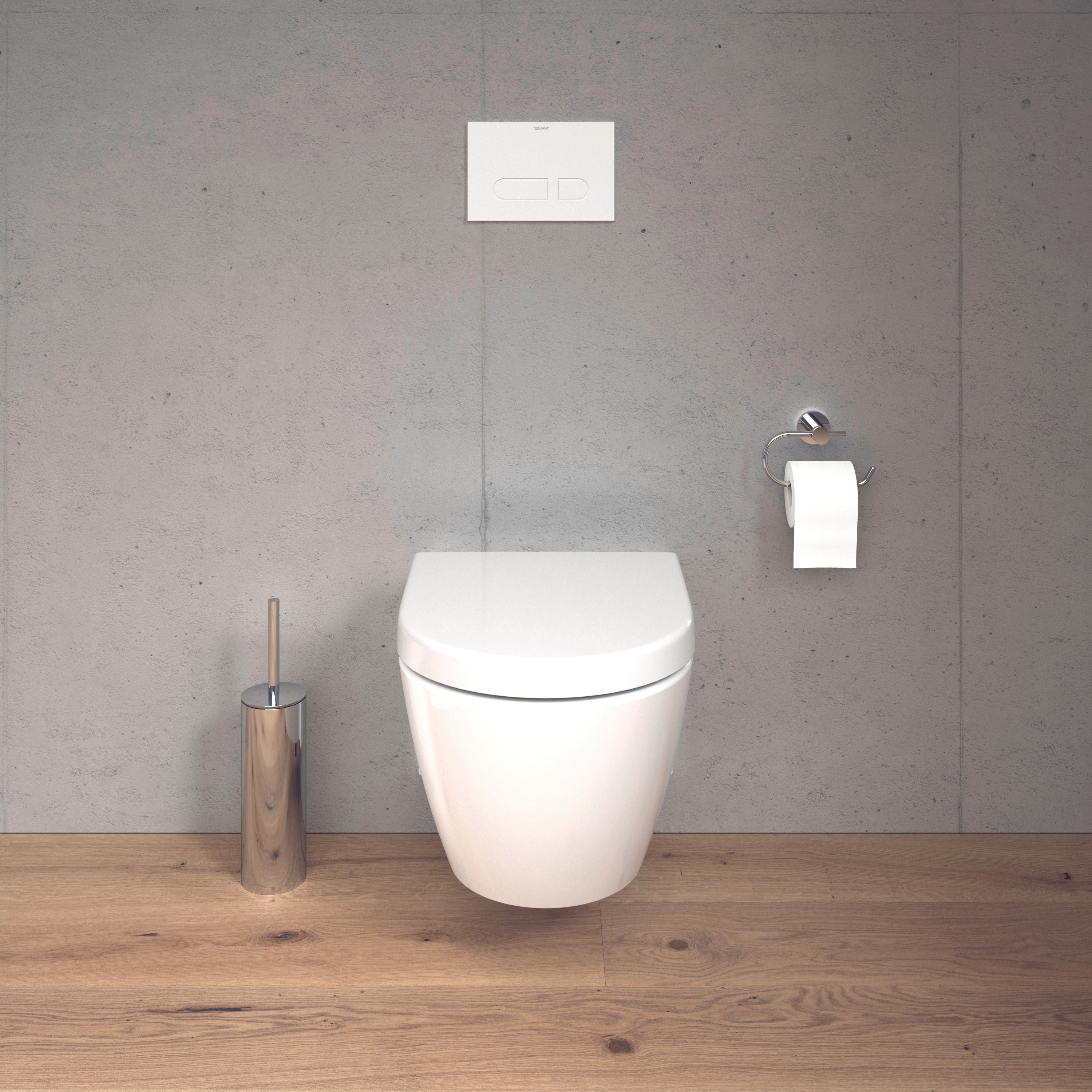 Darling New Round Slow Close Toilet Seat in White