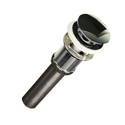 Alternate Image for Nantucket Sinks Chrome Finish Umbrella Drain With Overflow NS-UDC-OF