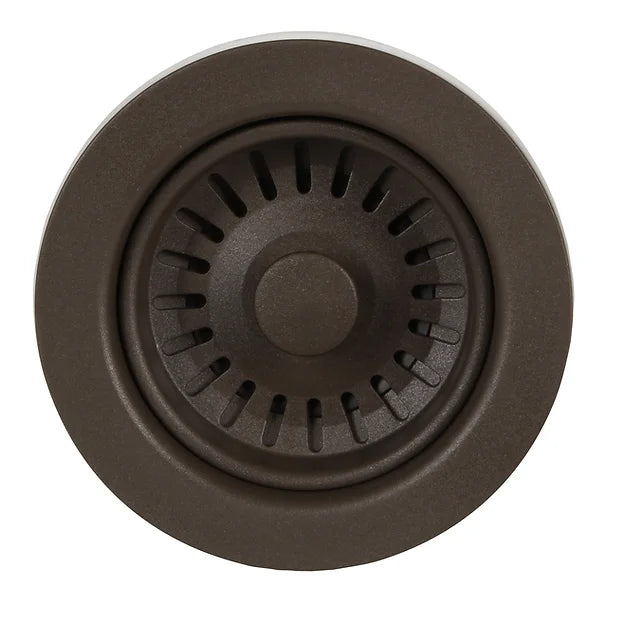 Nantucket Sinks Brown Disposal Trim Drain For Granite Composite Sinks, 3.5DF-GCCB