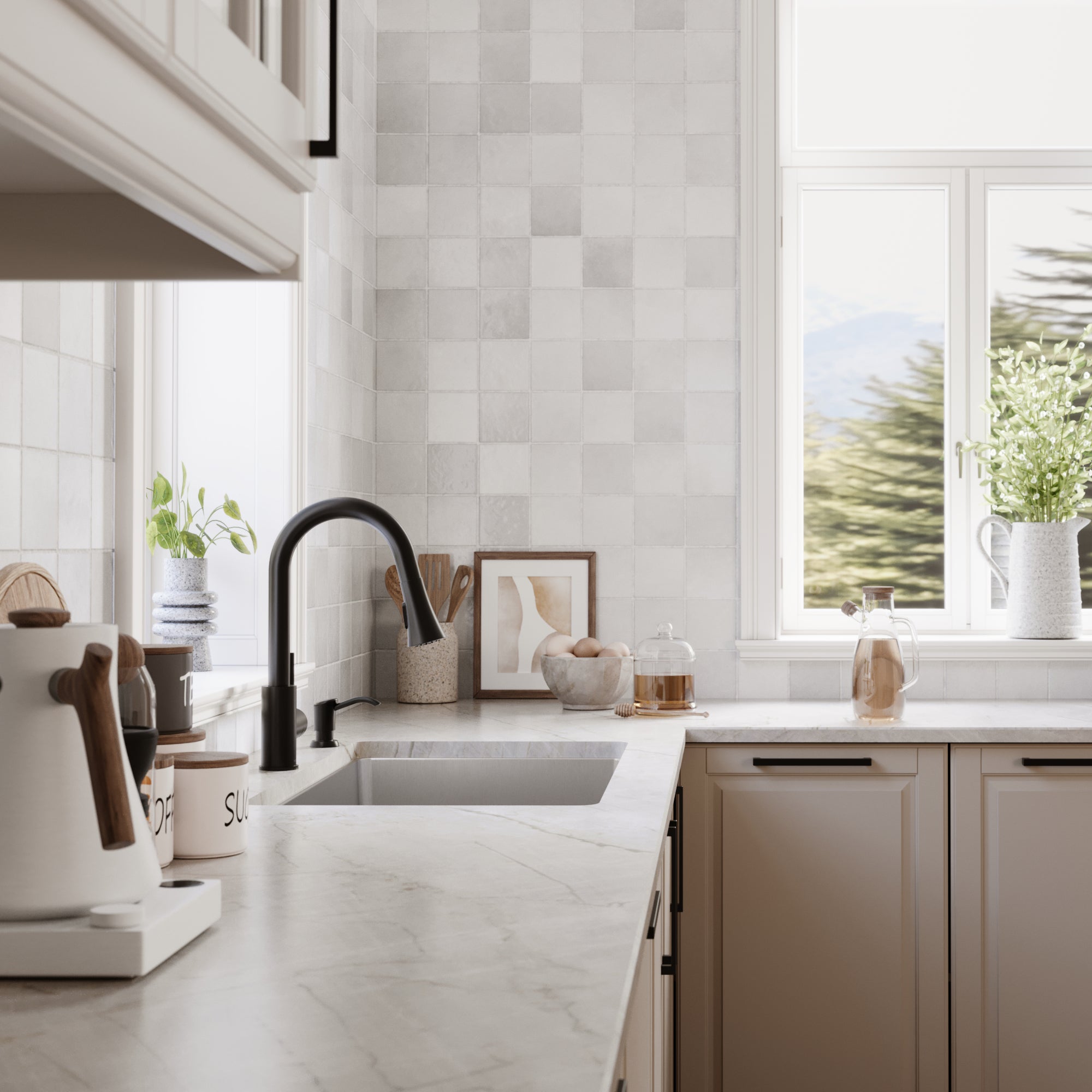 Karran lansen 32 stainless steel kitchen sink 18 gauge lifestyle image