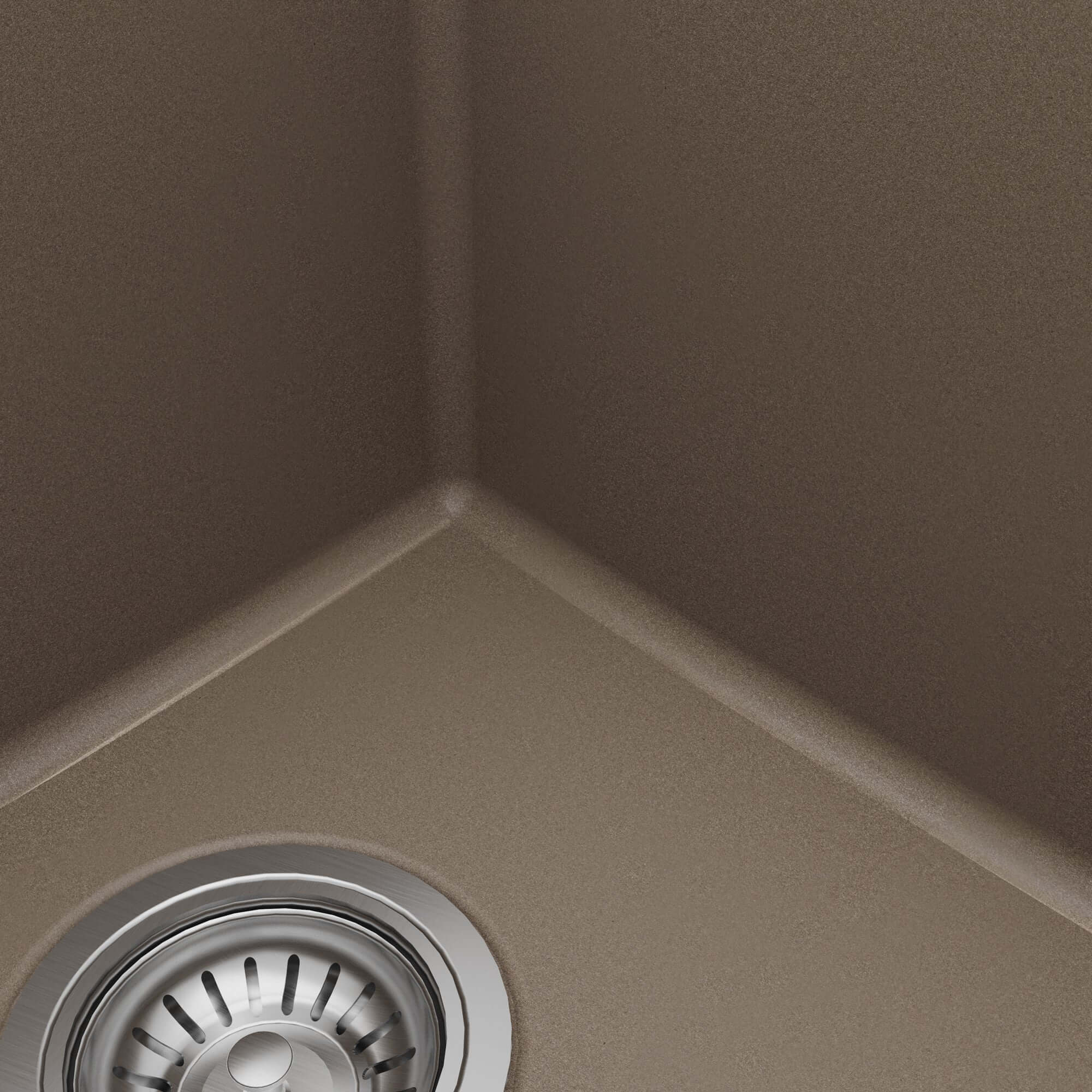 Alternative View of Karran 32" Undermount Quartz Composite Kitchen Sink with Accessories, 50/50 Double Bowl, Concrete, QU-810-CN-PK1