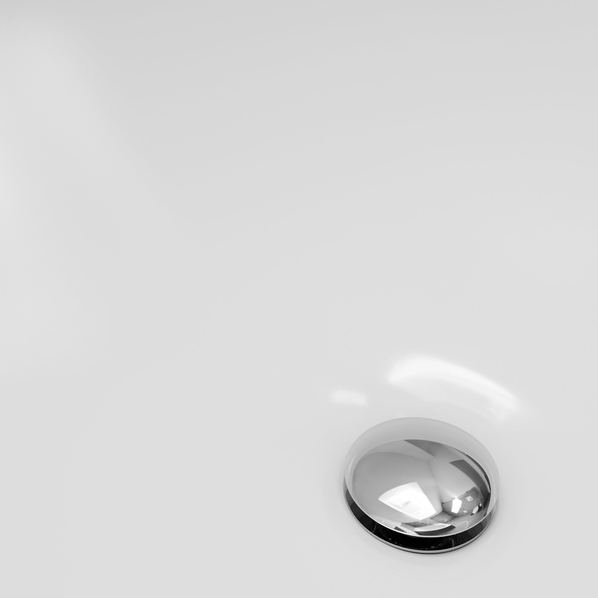 Alternative View of Karran Valera 15.5" x 13.25" x 4.5" Oval Vessel Vitreous China ADA Bathroom Sink, White, VC-302-WH