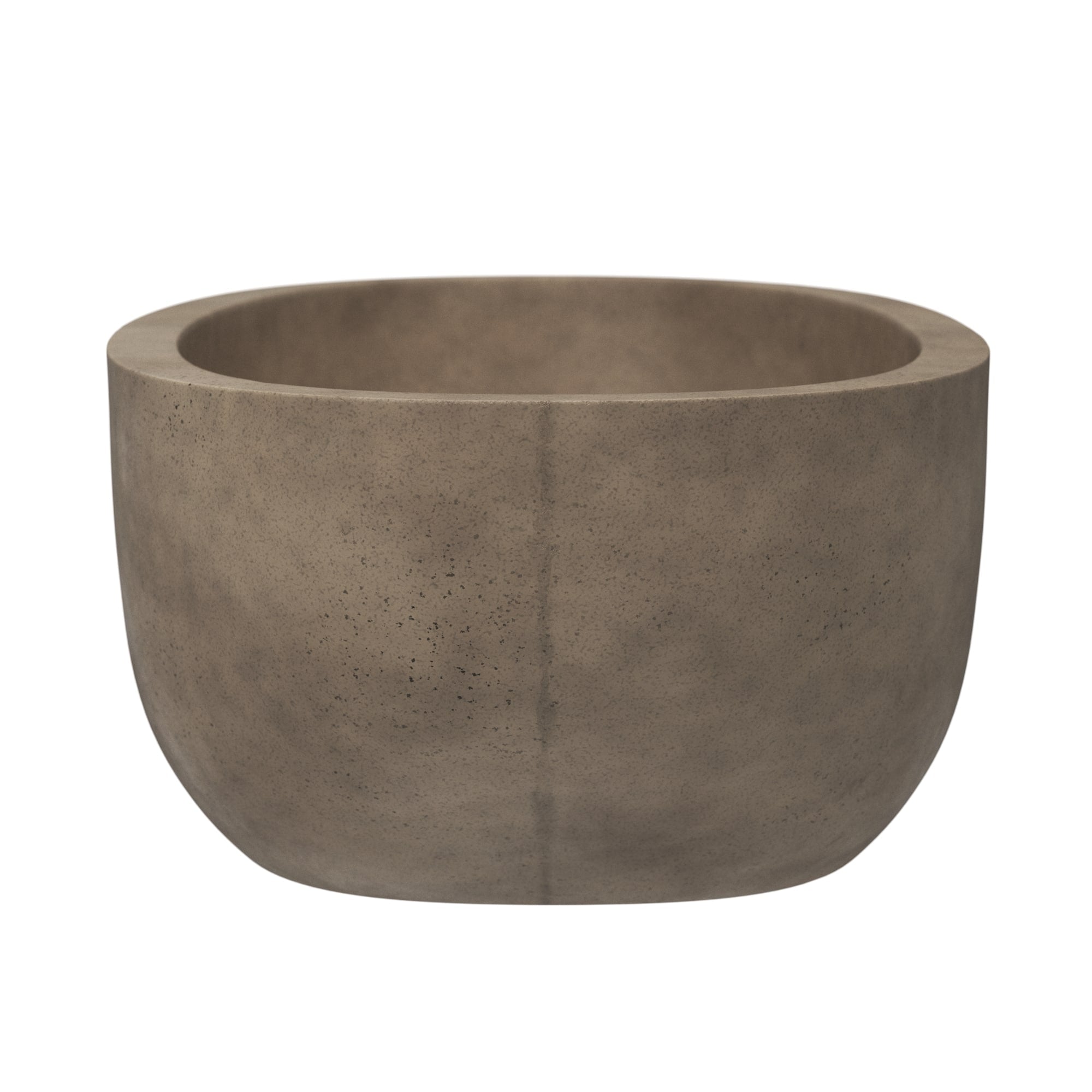 Native Trails Avalon 62" Freestanding NativeStone Concrete Bathtub in Earth, NST6236-E