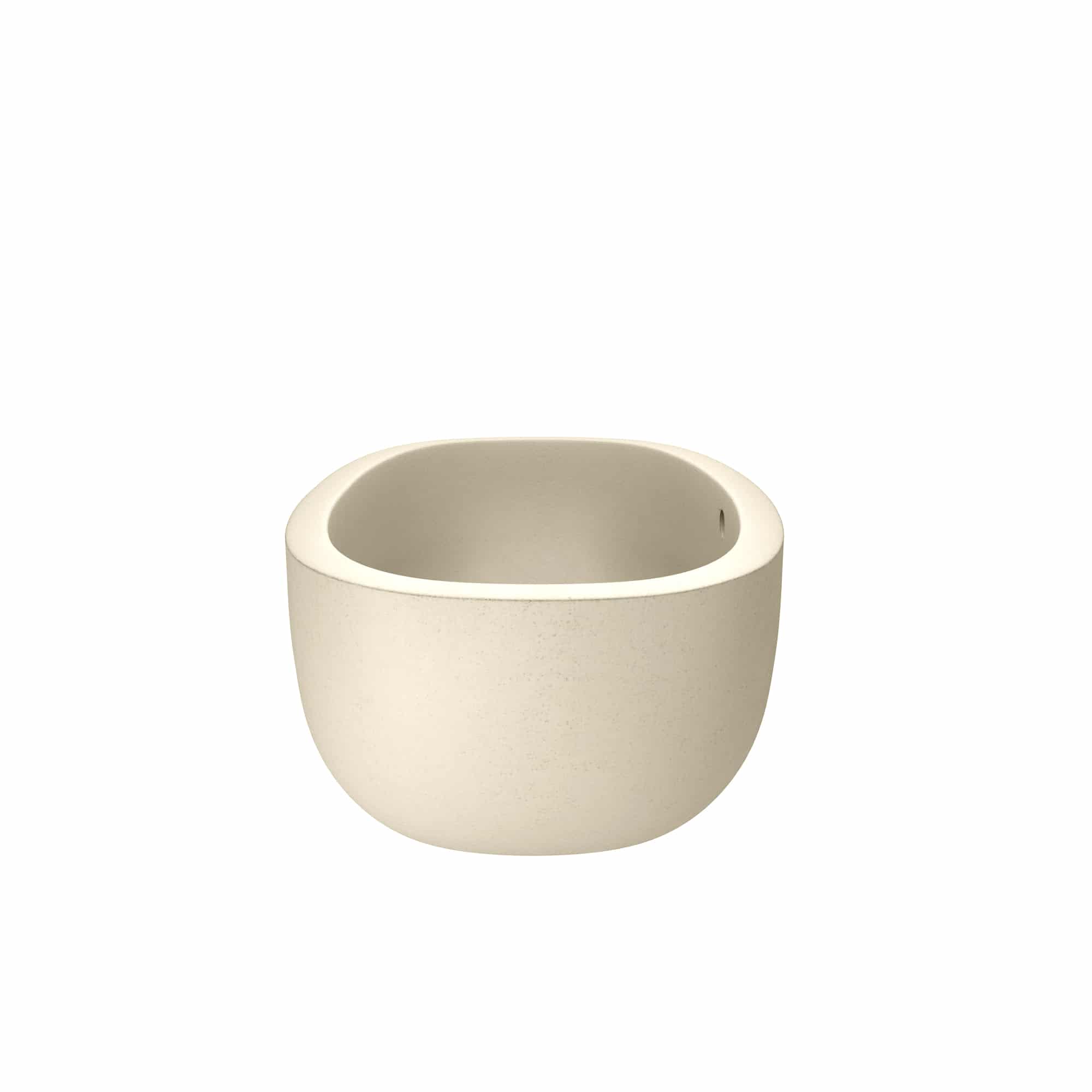 Native Trails 62" NativeStone Concrete Avalon Freestanding Bathtub, Sand, NST6236-D